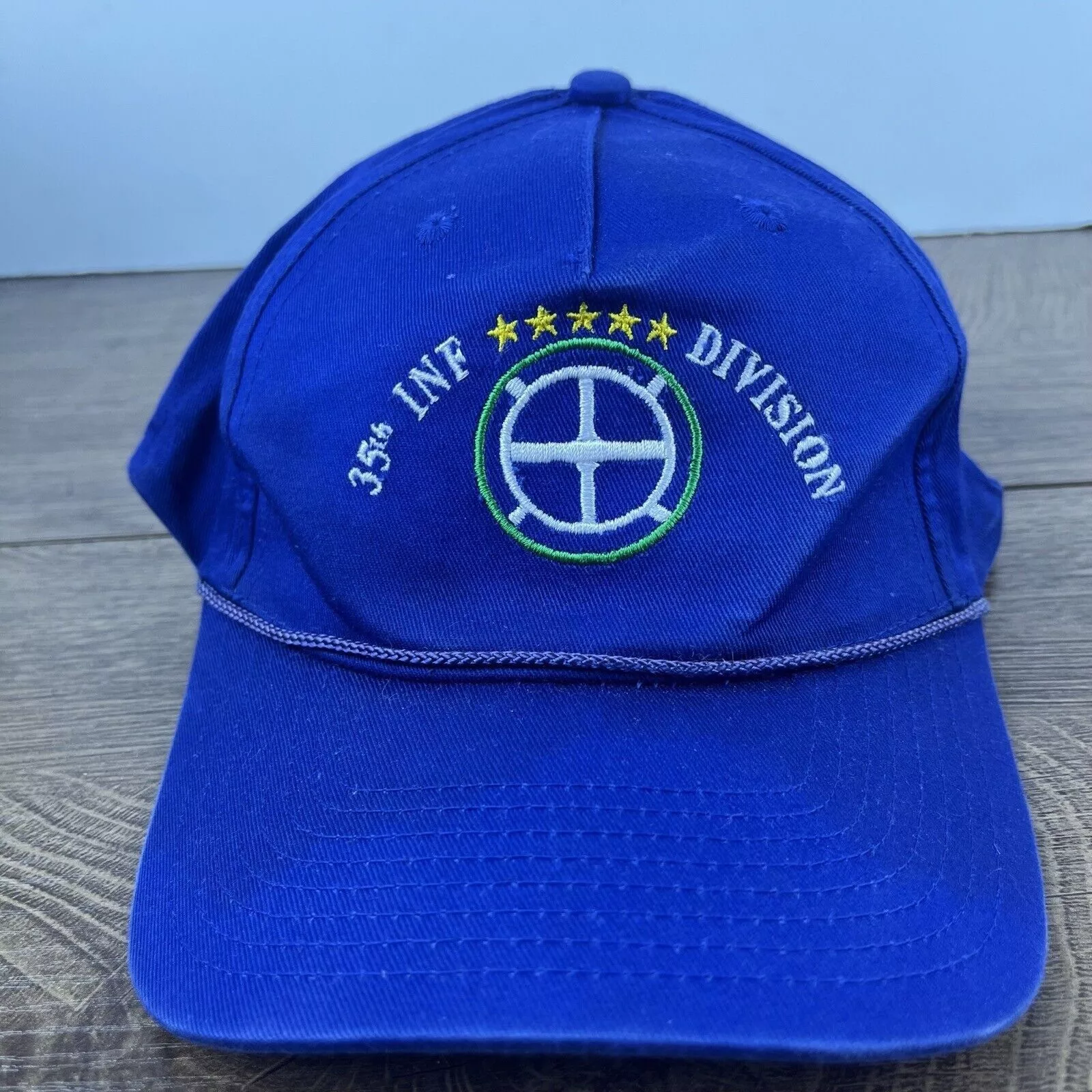Other Hats Other 35th Inf Division Hat Infrantry Snapback Hat Blue Adjustable