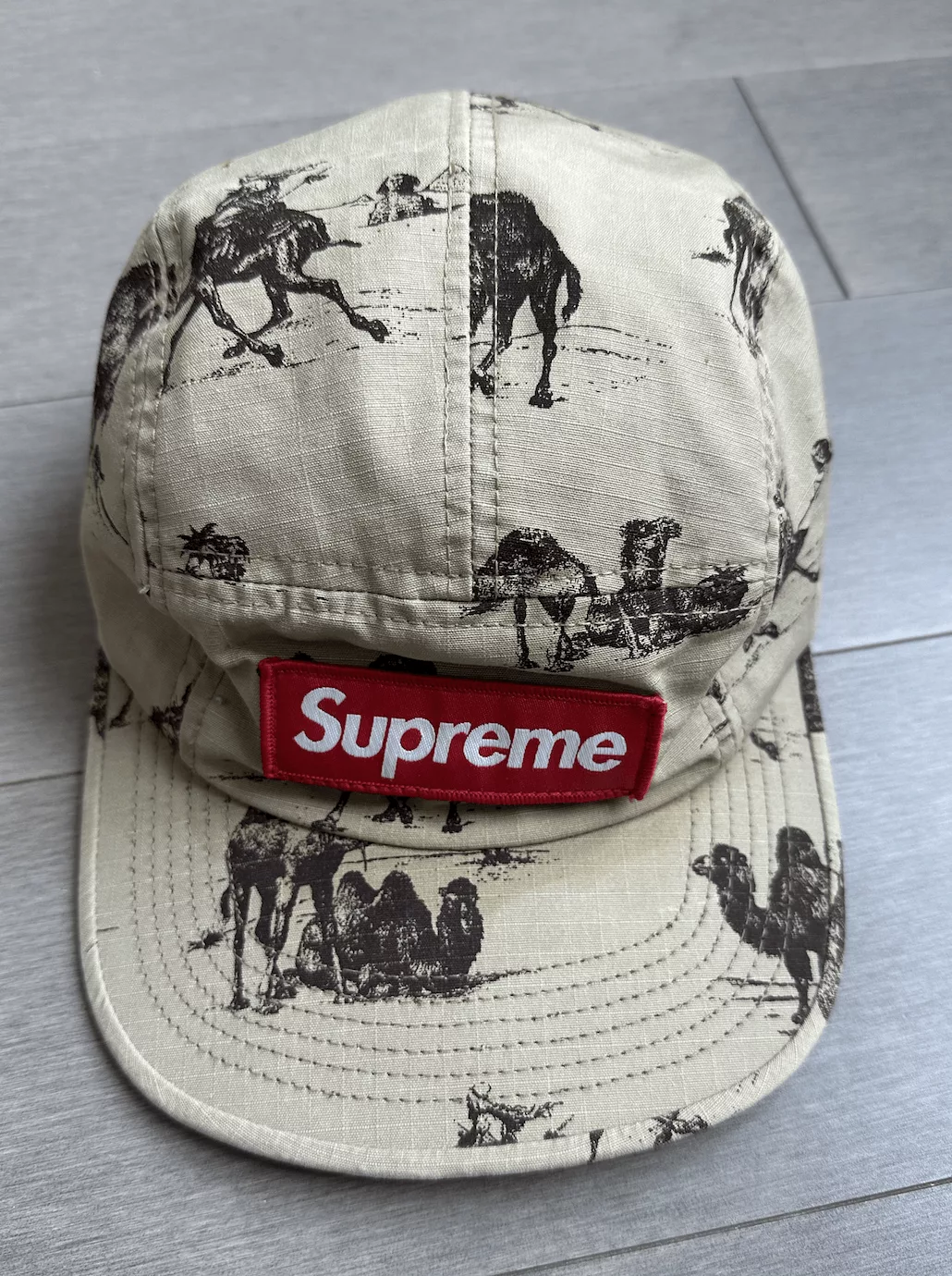Supreme Hats Supreme Camel Camp Cap SS12 Brown