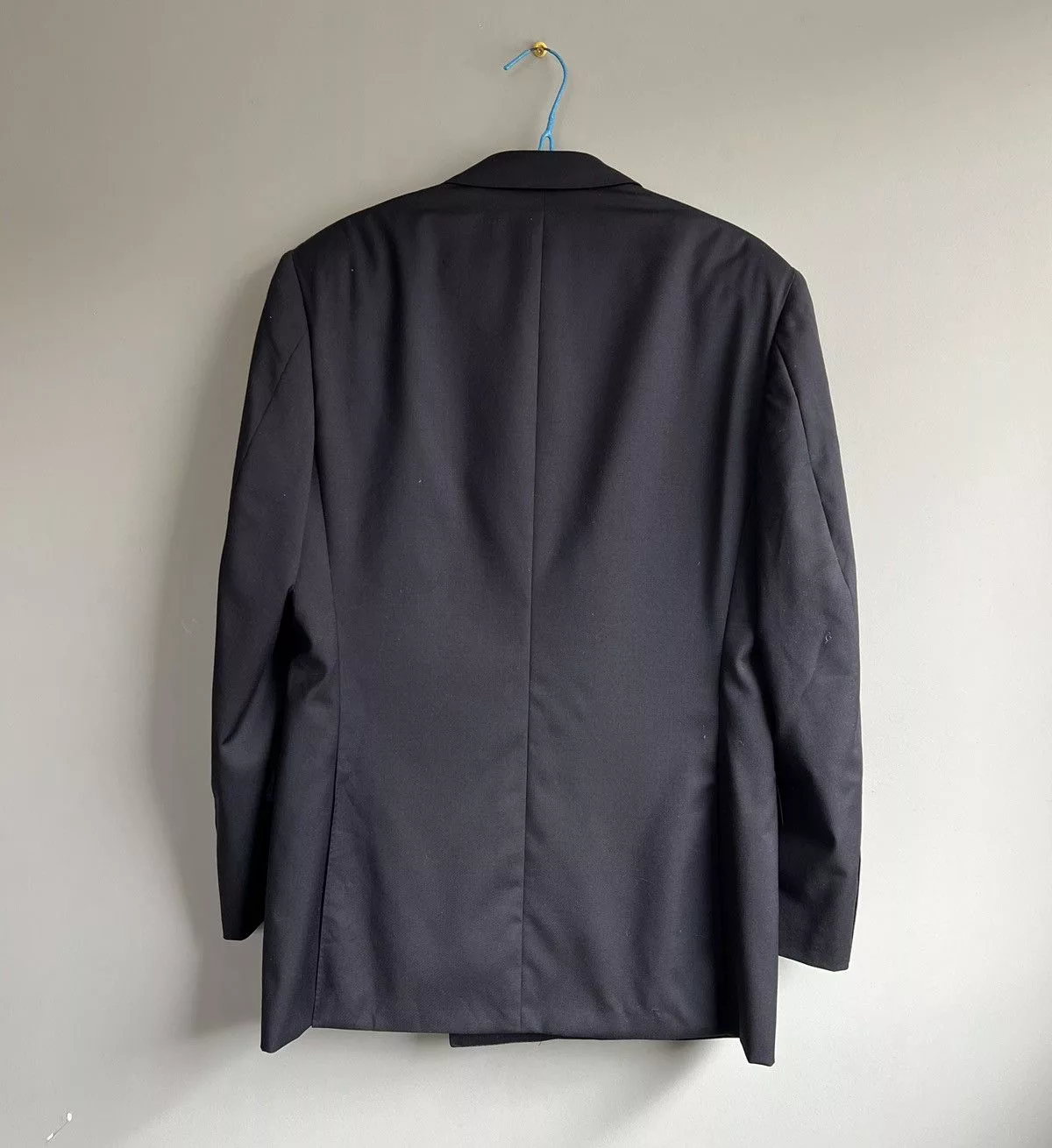Canali Blazers Canali Wool Double Blazer Navy Blue Jacket Luxury