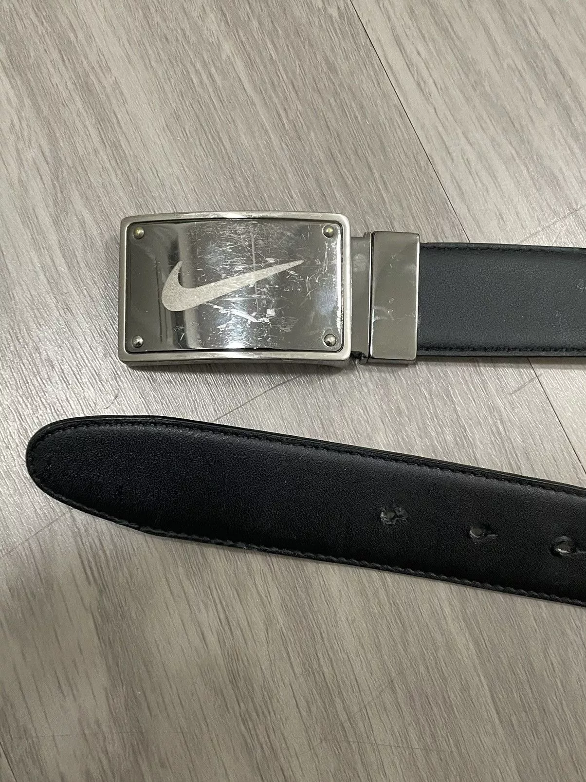Nike Belts Nike Golf Black Leather Belt Size 36 Streetwear