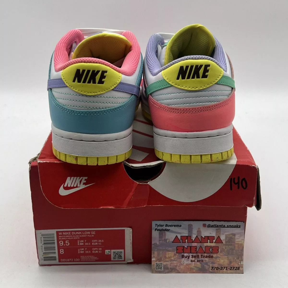 Nike Low Top Sneakers Wmns Nike dunk low candy White