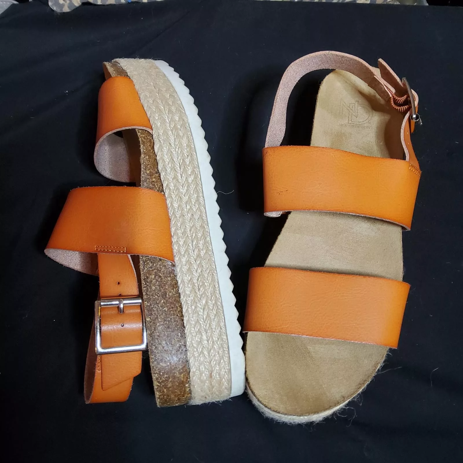 Designer Platforms Designer 9.5 Feel Good Flats Brown