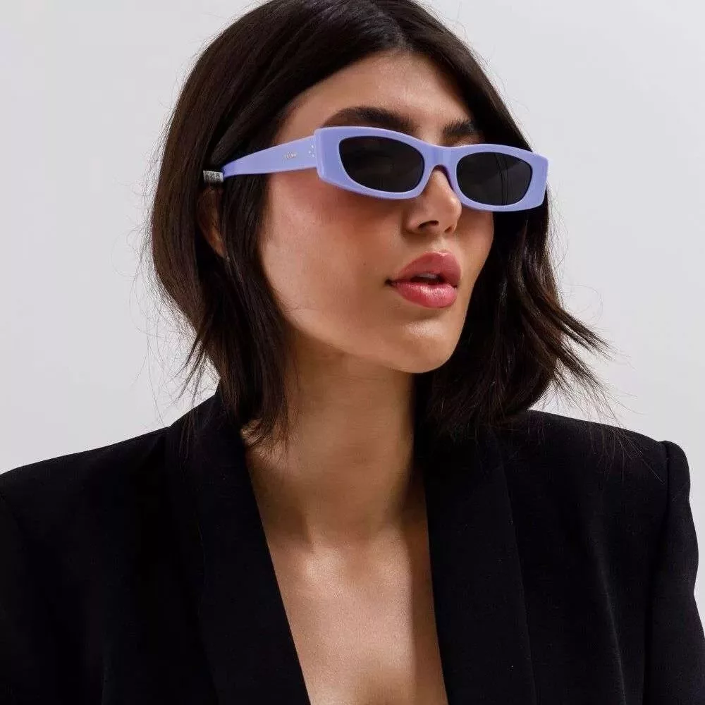 Celine Sunglasses NEW CELINE CL40245U 78A PURPLE GREY SQUARE WOMEN SUNGLASSES