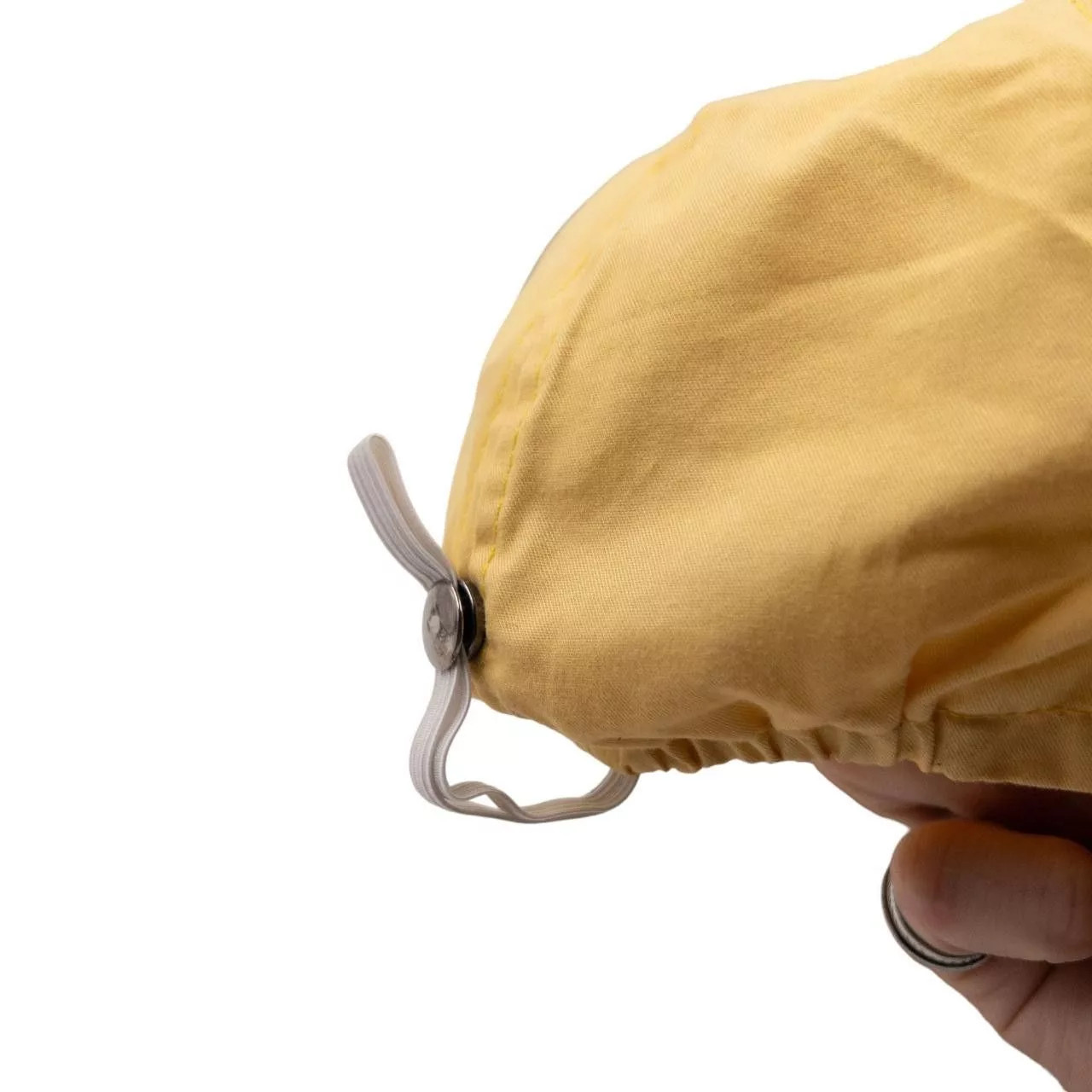 Stone Island Hats Vintage Stone Island Yellow Elasticated Cap