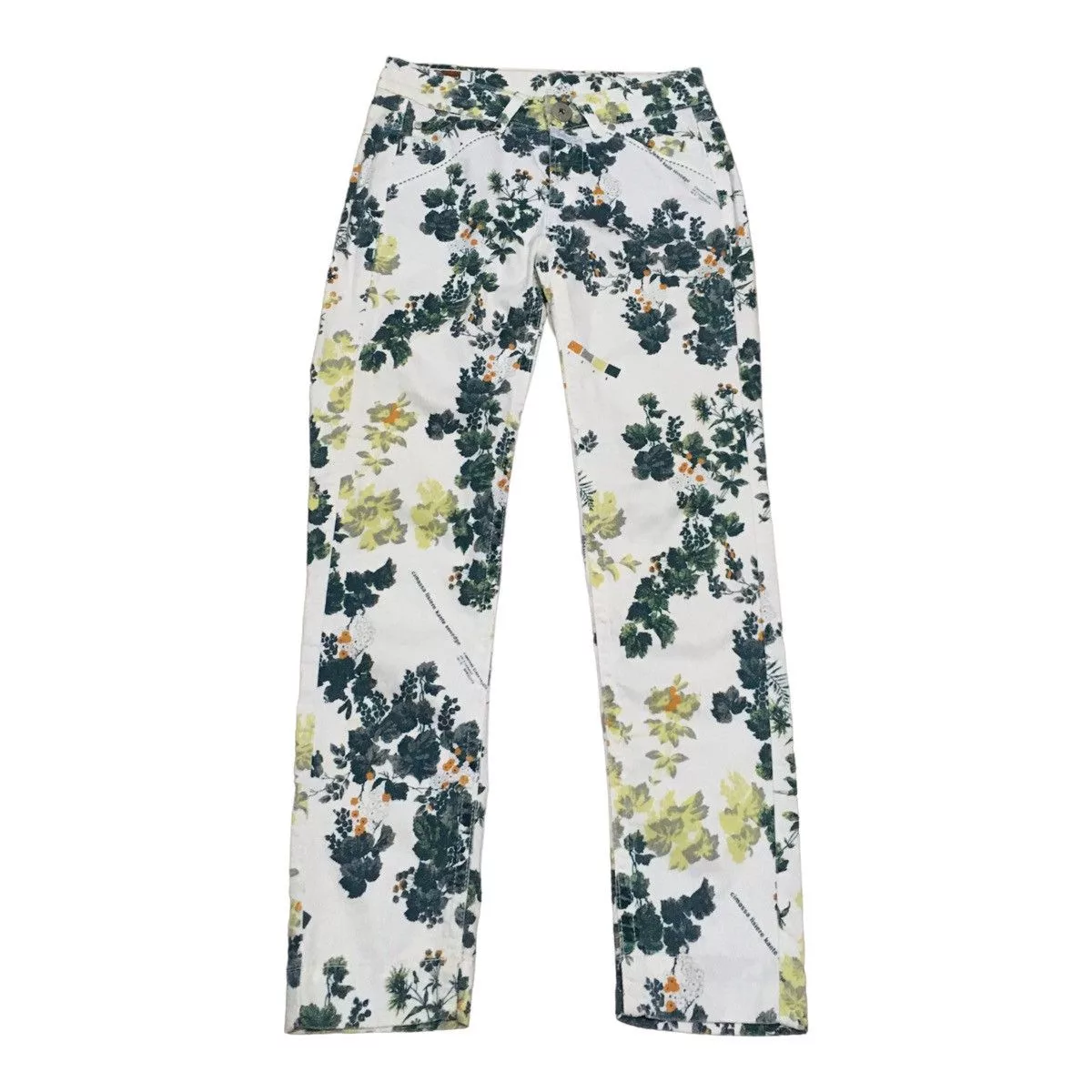 Marithe + Francois Girbaud Casual Pants Marithe + Francois Girbaud × Vintage Rare Vintage Marithe Francois Girbaud Floral Pants 1990s Multi