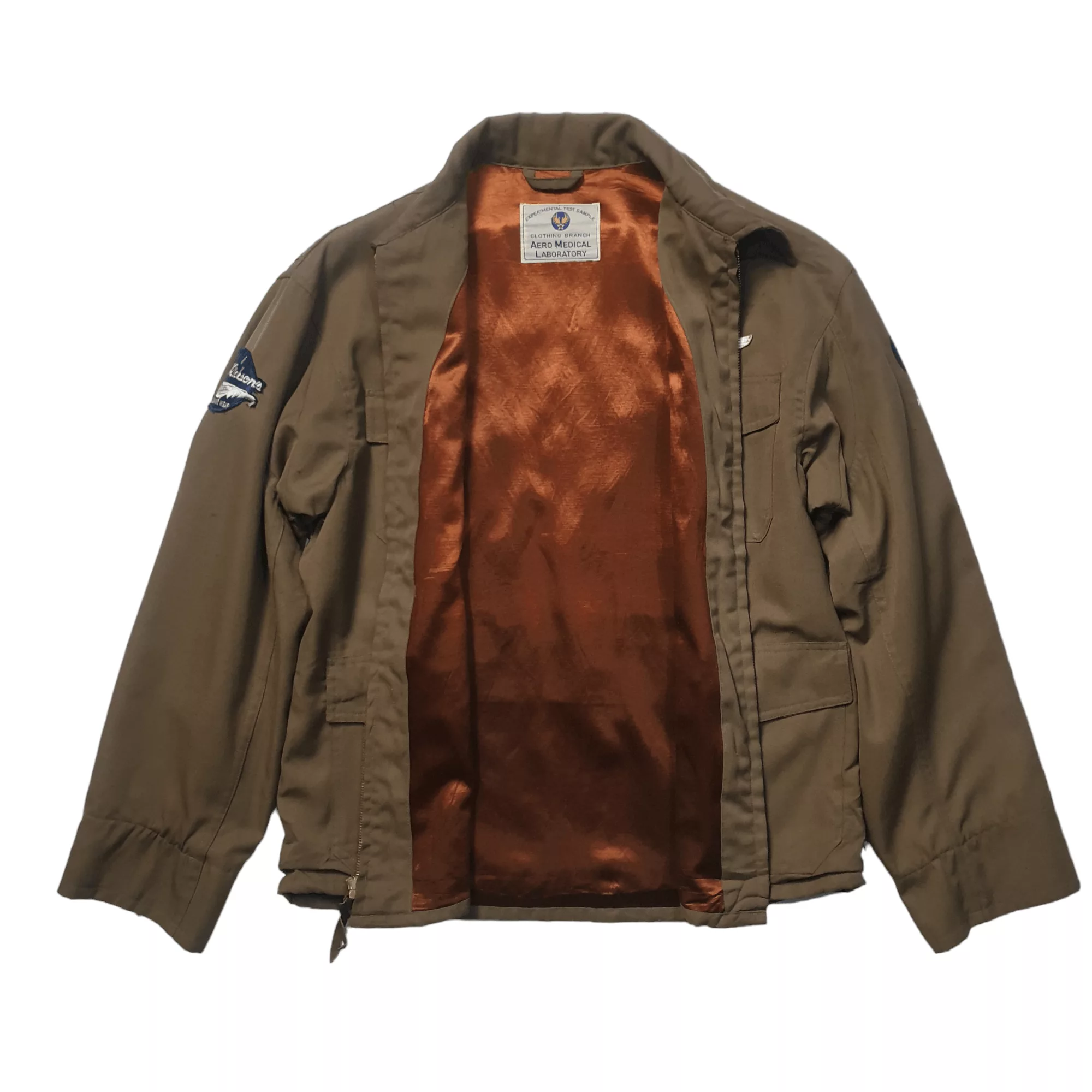 Buzz Rickson's Parkas Buzz Rickson's × Toyo Enterprises Buzz Ricksons Aero Medical Laboratory Test Sample Jacket Brown