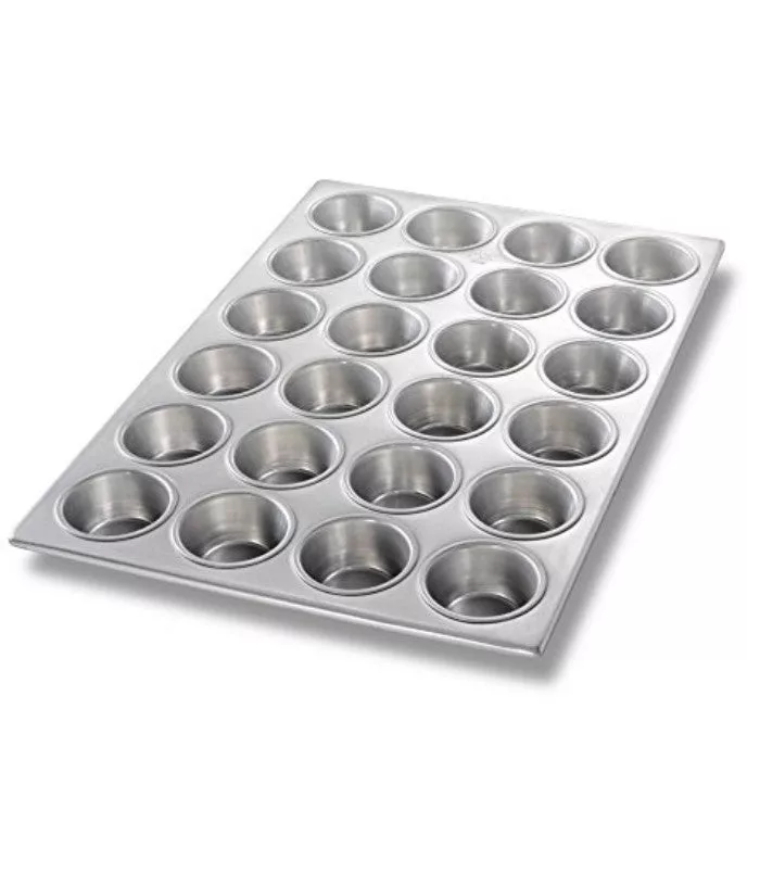 Glazed Mini Crown Muffin Pan 24