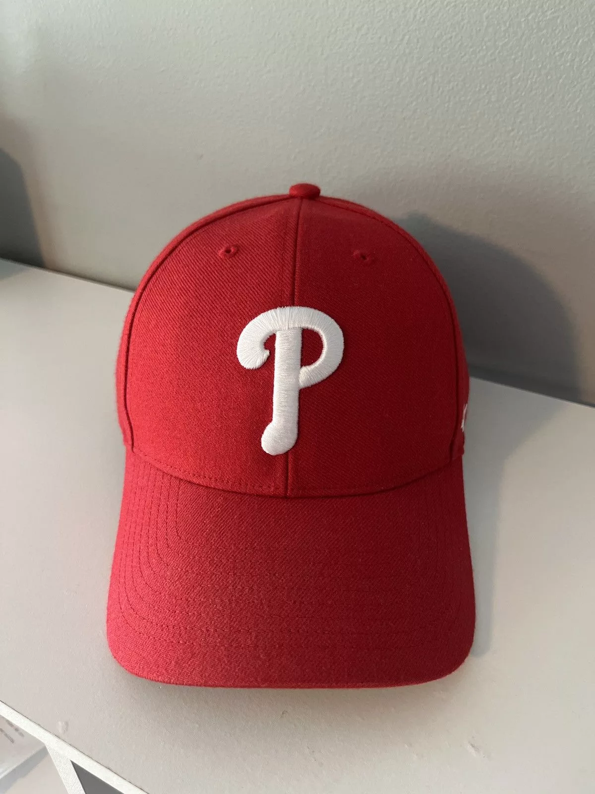47 Brand Hats 47 Brand × MLB 47 MVP Phillies Cap Red Streetwear