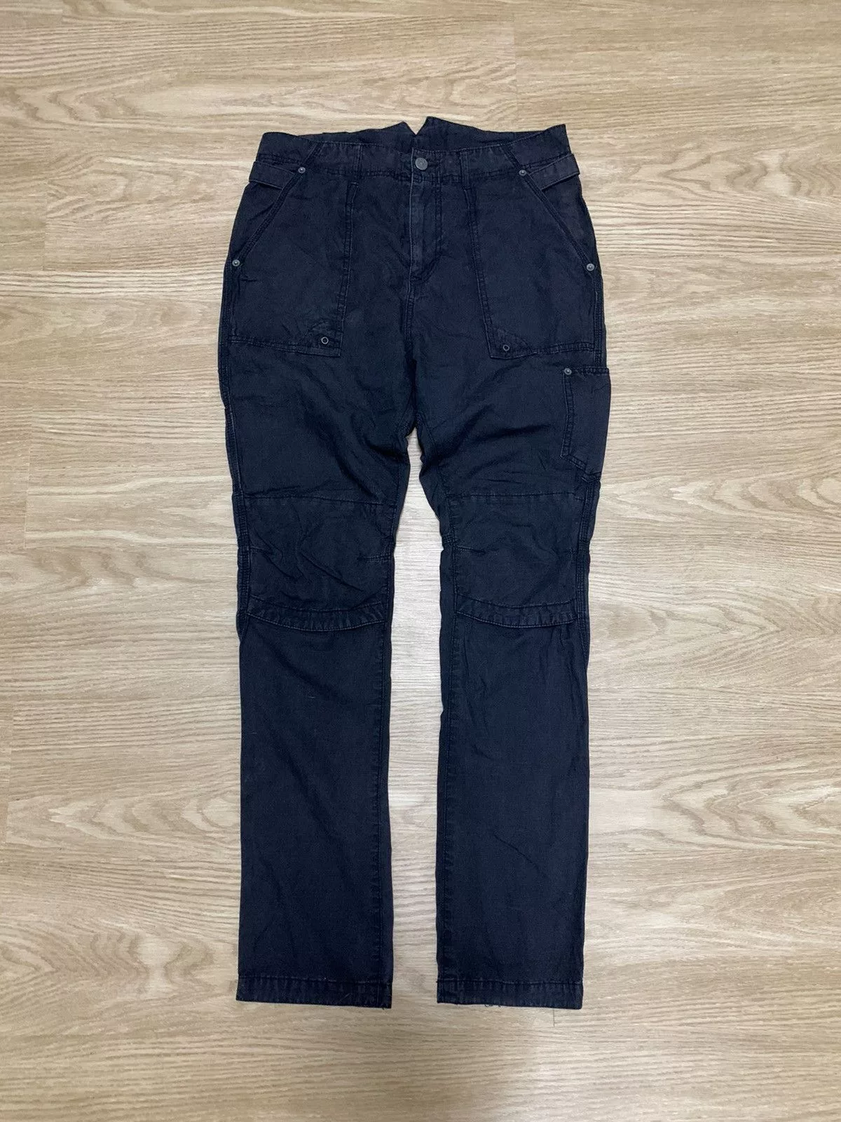 Japanese Brand Casual Pants Japanese Brand × PPFM PPFM Multi Pocket Ripstop Black