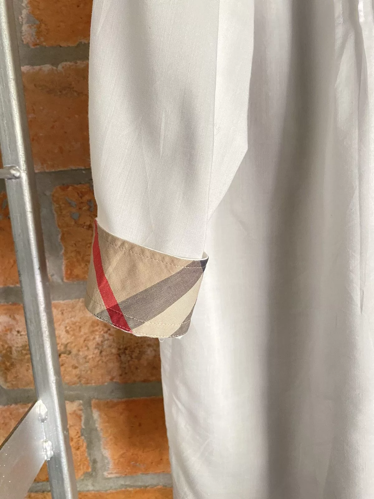Burberry Button Ups Burberry white shirt