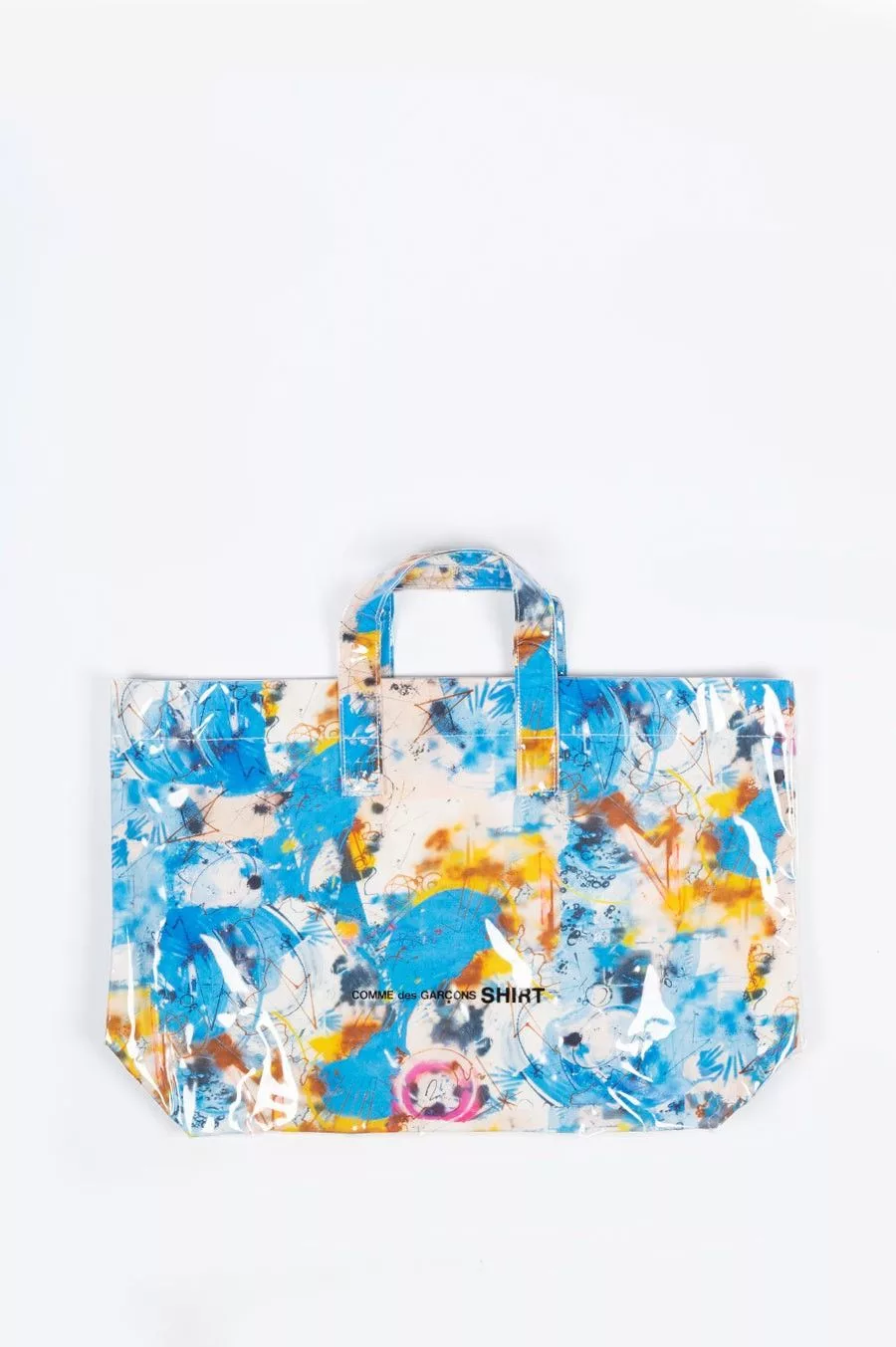 Comme des Garcons Bags Luggage Comme des Garcons × Comme des Garcons SHIRT COMME DES GARCONS X FUTURA PVC TOTE Blue