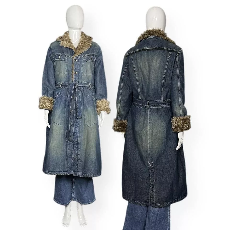Other Coats Other Afghan Penny Lane Coat Blue