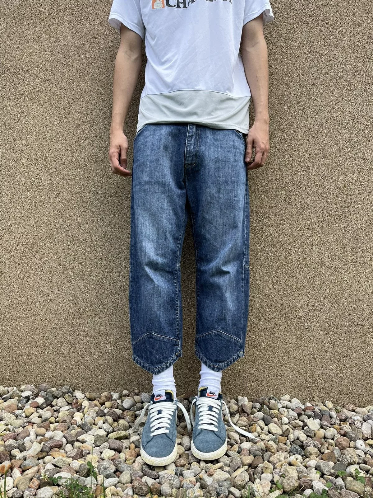 Burberry Shorts Burberry × Vintage Vintage Thomas Burberry Denim Shorts Pants Jorts 32 80s/90s Blue