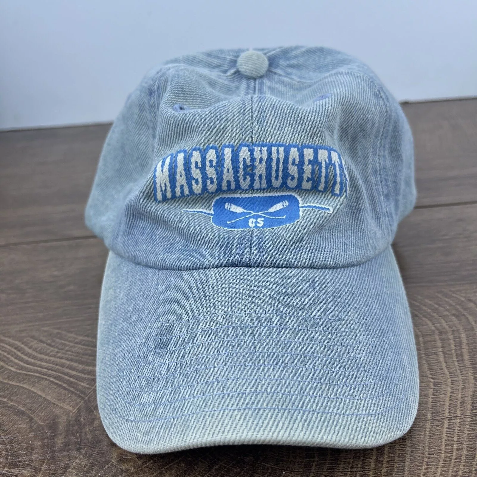 Other Hats Other Massachusetts Hat Massachusetts Hat Blue Hat Adjustable Adul