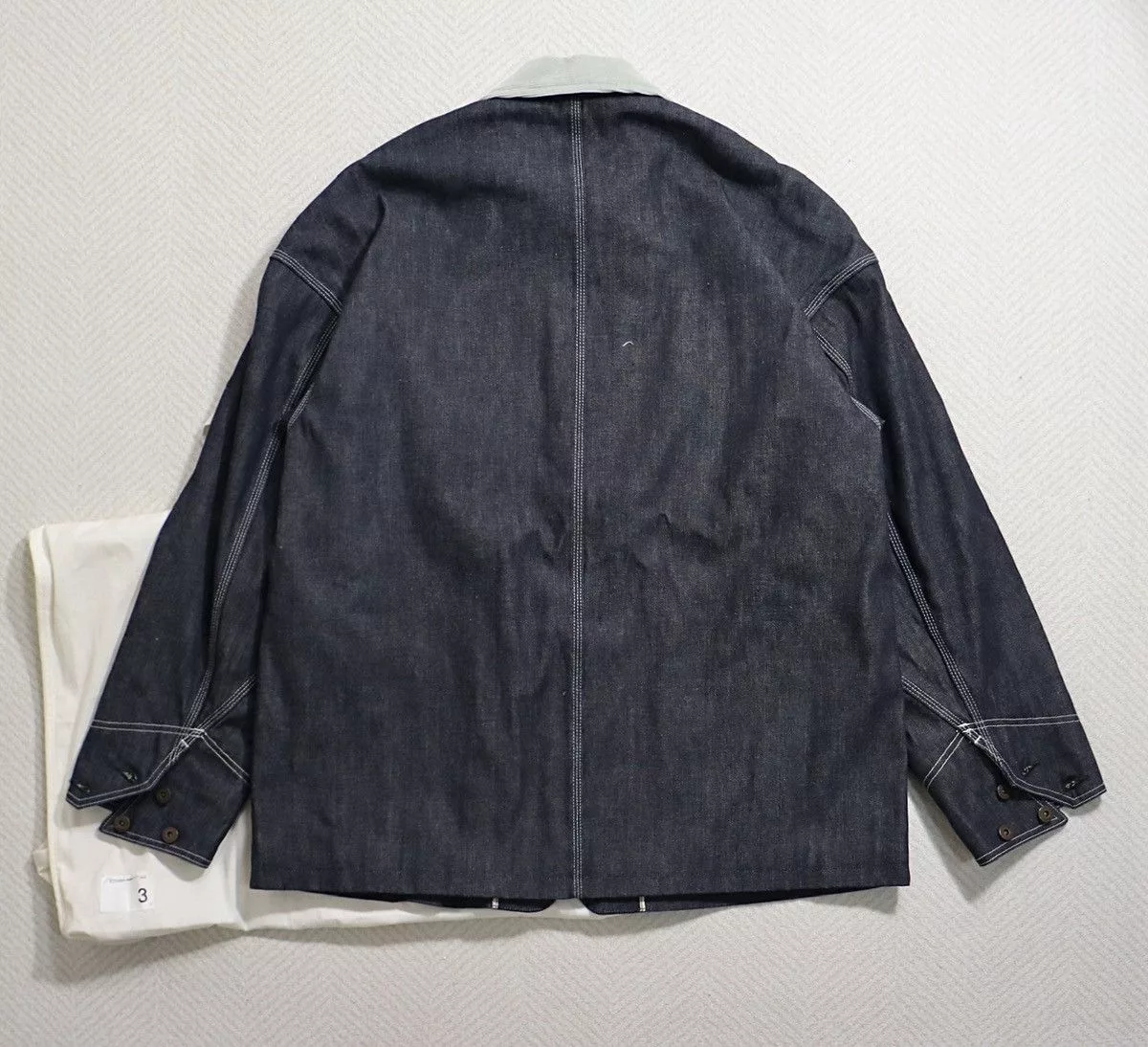 Visvim Light Jackets Visvim 22aw Jumbo Coverall Blue