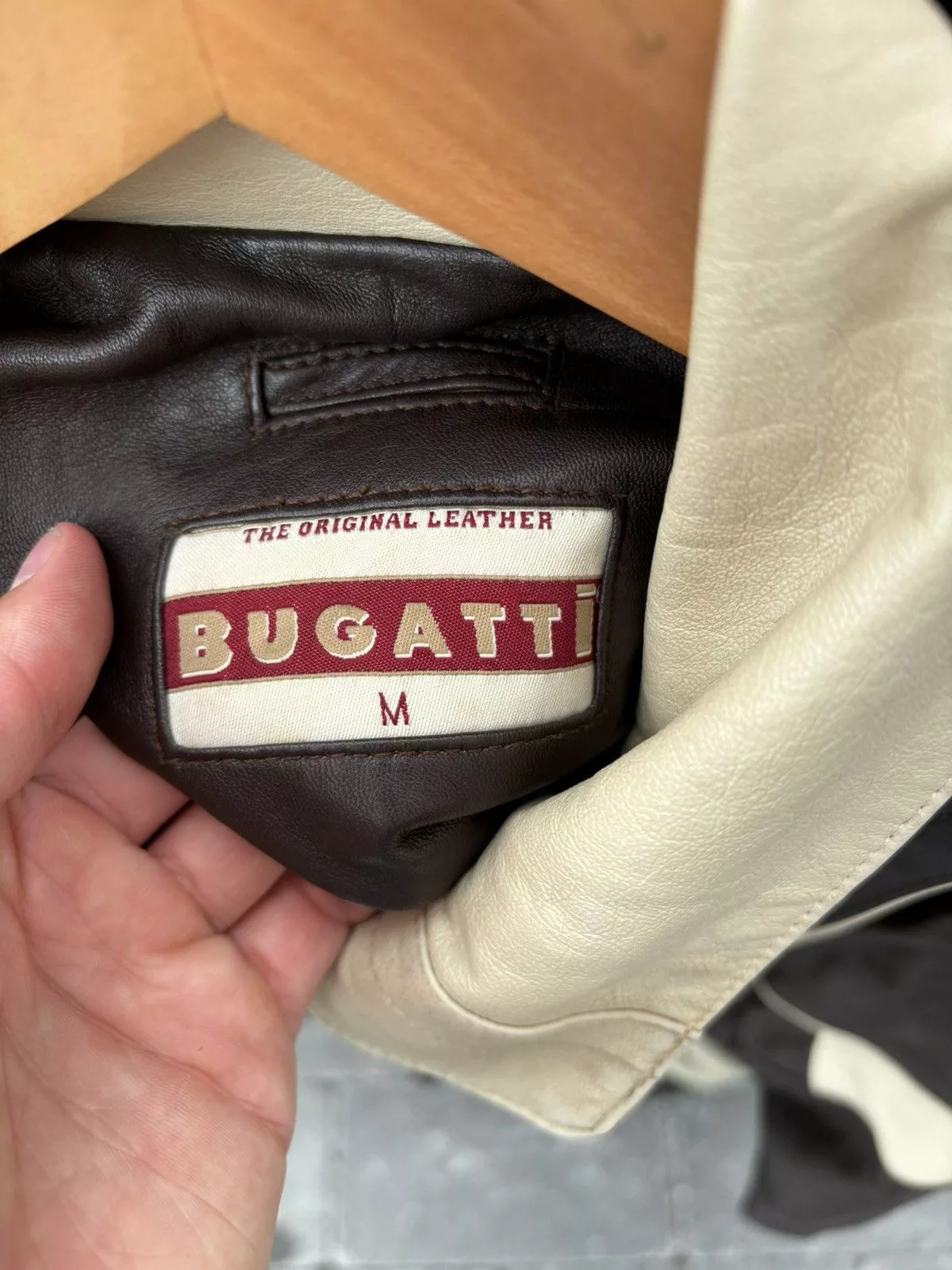 Bugatti Denim Jackets Bugatti × Vintage Bugatti leather jacket Brown