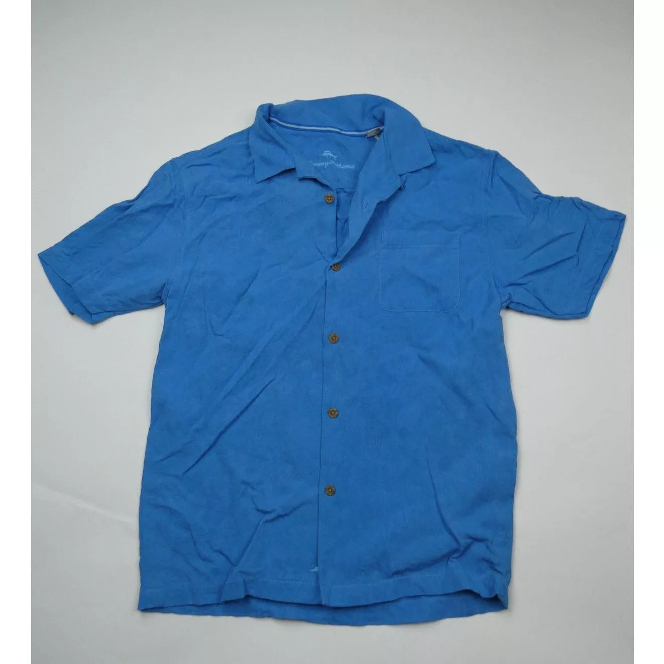 Tommy Bahama Shirts Button Ups Tommy Bahama button-down shirt, large, 100% silk, light blue
