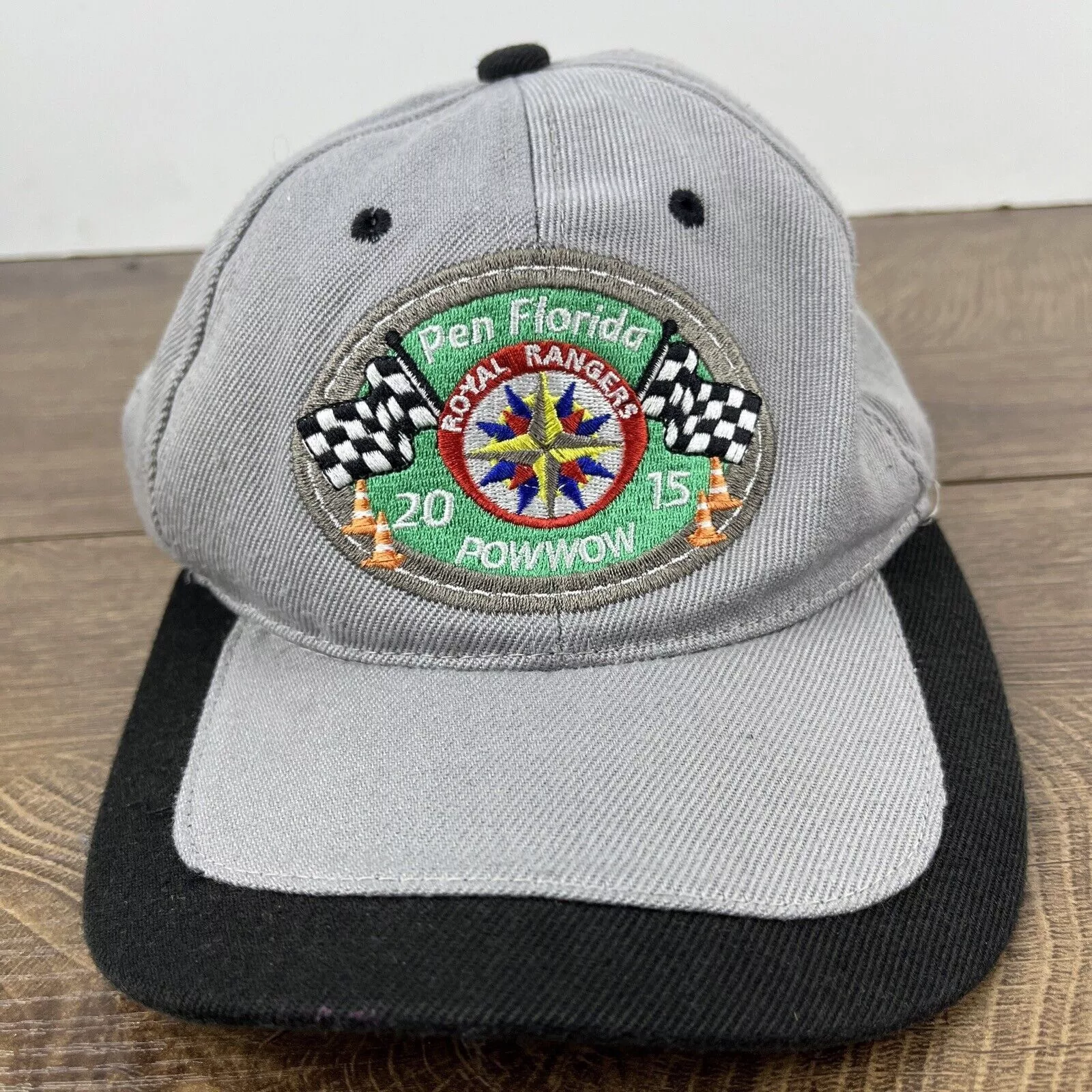 Other Hats Other Pen Florida Powwow Hat 2015 Royal Rangers Adjustable Hat Adu Gray