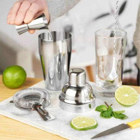 Stainless Barware Set