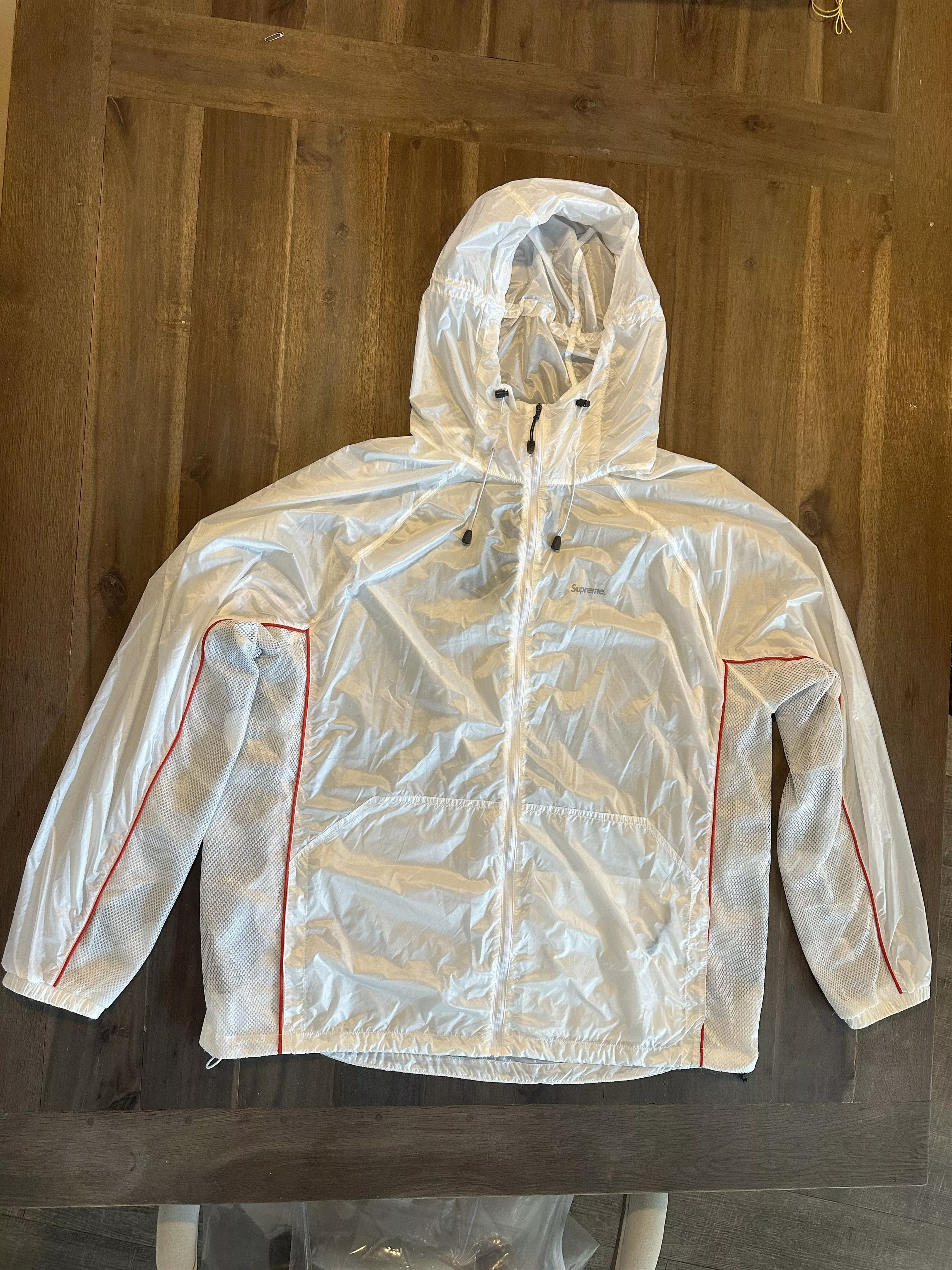 Supreme Light Jackets Supreme Ripstop Pertex Quantom Hooded Windbreaker Jacket Multi