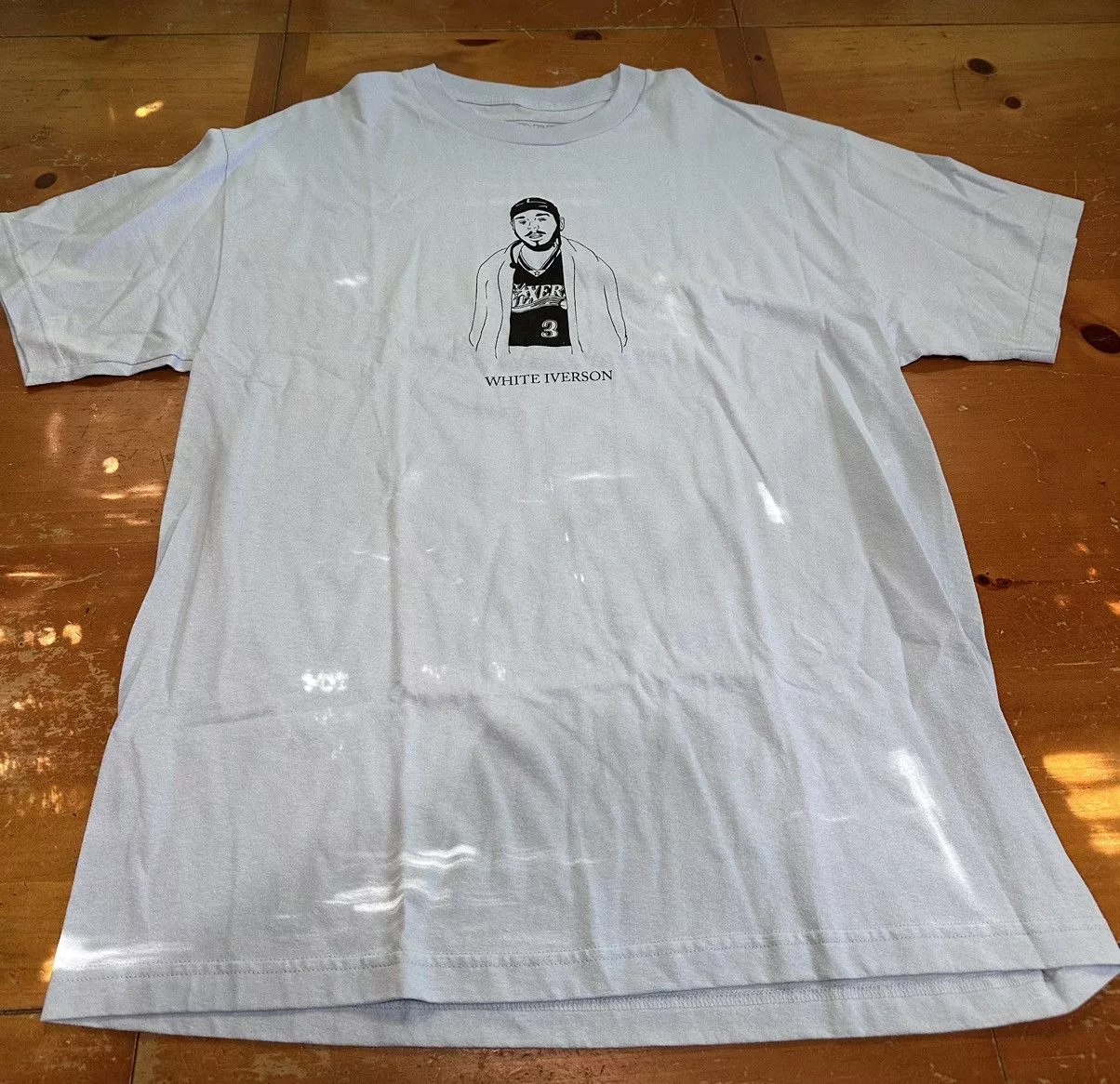 Rap Tees Short Sleeve T Shirts Rap Tees × Superrradical Superrradical & Post Malone collab tee Blue