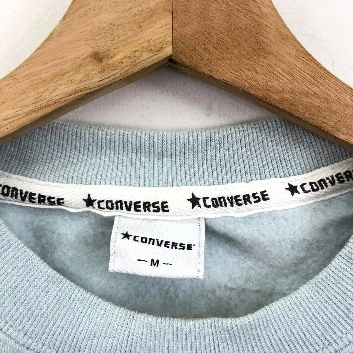 Converse Sweatshirts Vtg 90’ CONVERSE JACK PURCELL Blue Sweatshirt Sweater