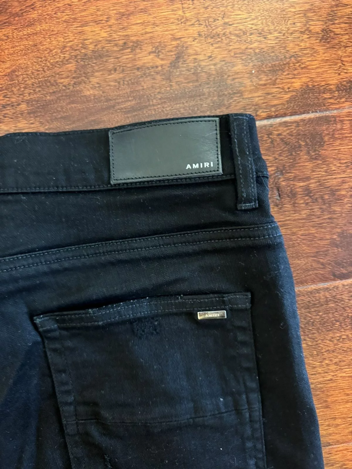 Amiri Denim Amiri Broken Jeans Size 32 Black