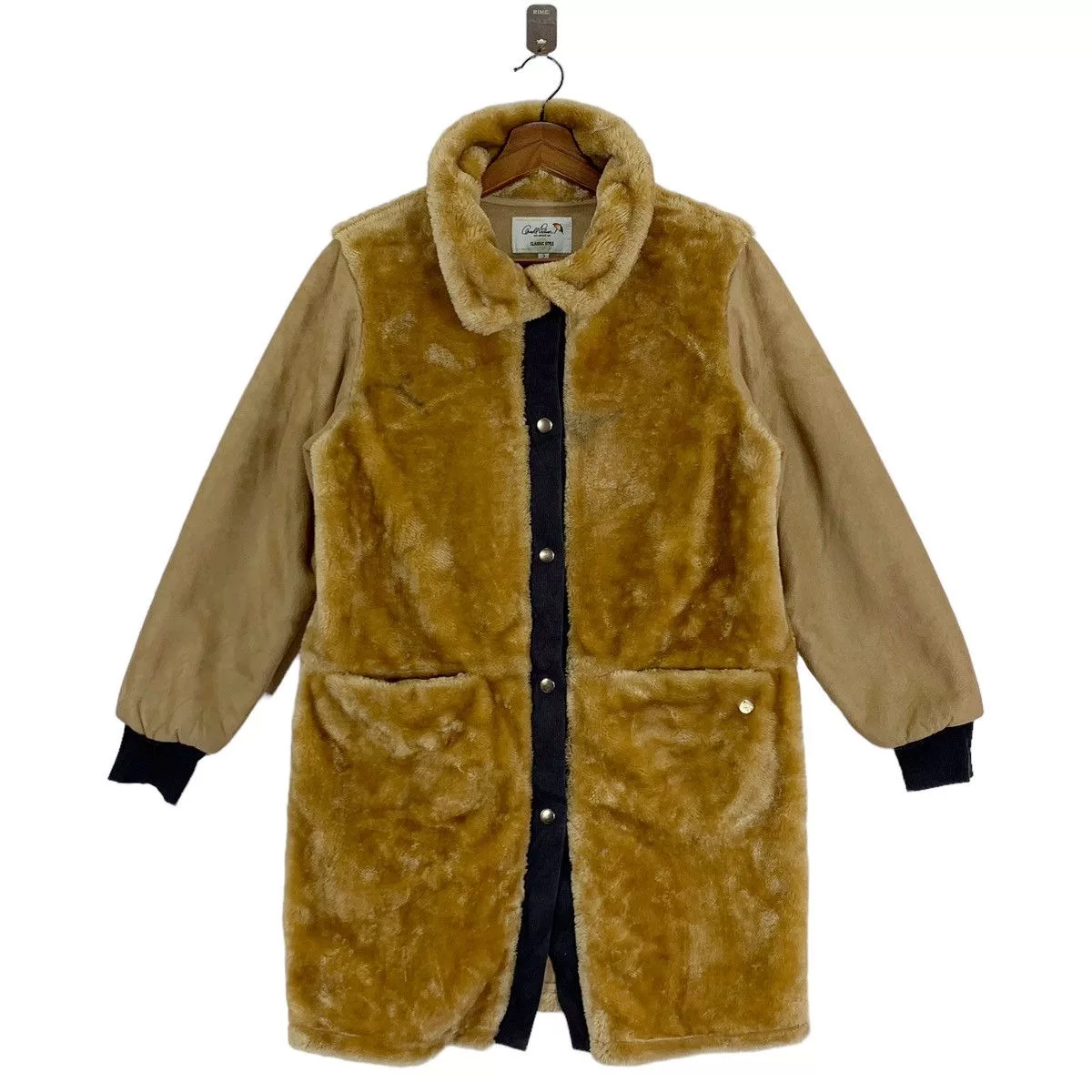 Designer Coats Designer × Vintage Vintage Arnold Palmer long Jacket Brown