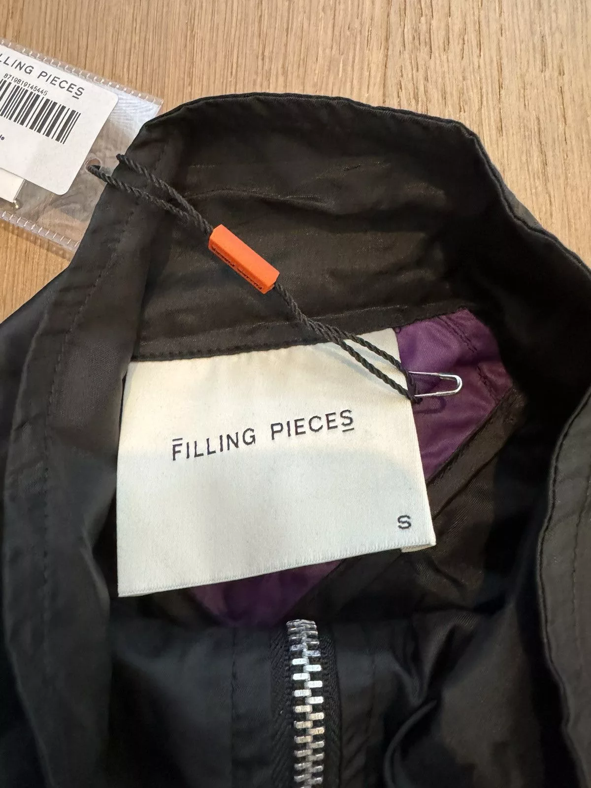 Filling Pieces Light Jackets Filling Pieces windbreaker Black