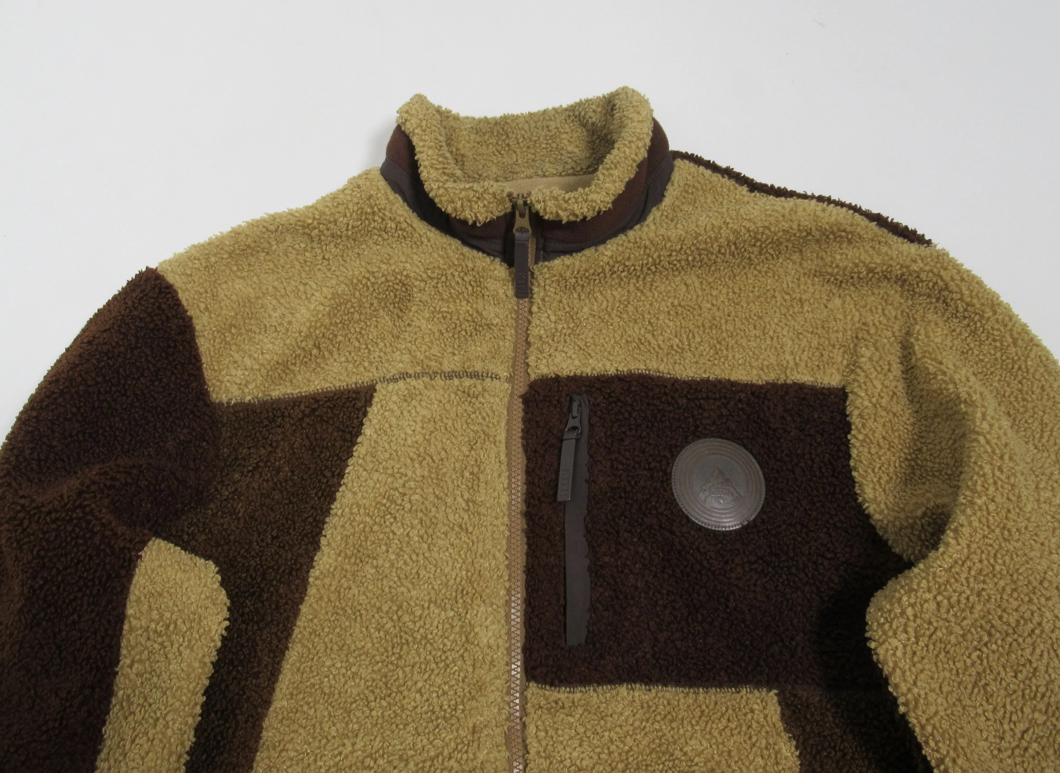 Kith Bombers Kith Men's Pinehurst Bonded Sherpa Full Zip KHM010049 Multi