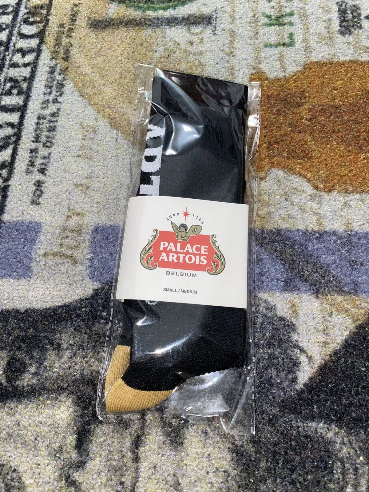 Palace Socks Underwear Palace x Stella Artois Court Sock (SMALL/MEDIUM) Black