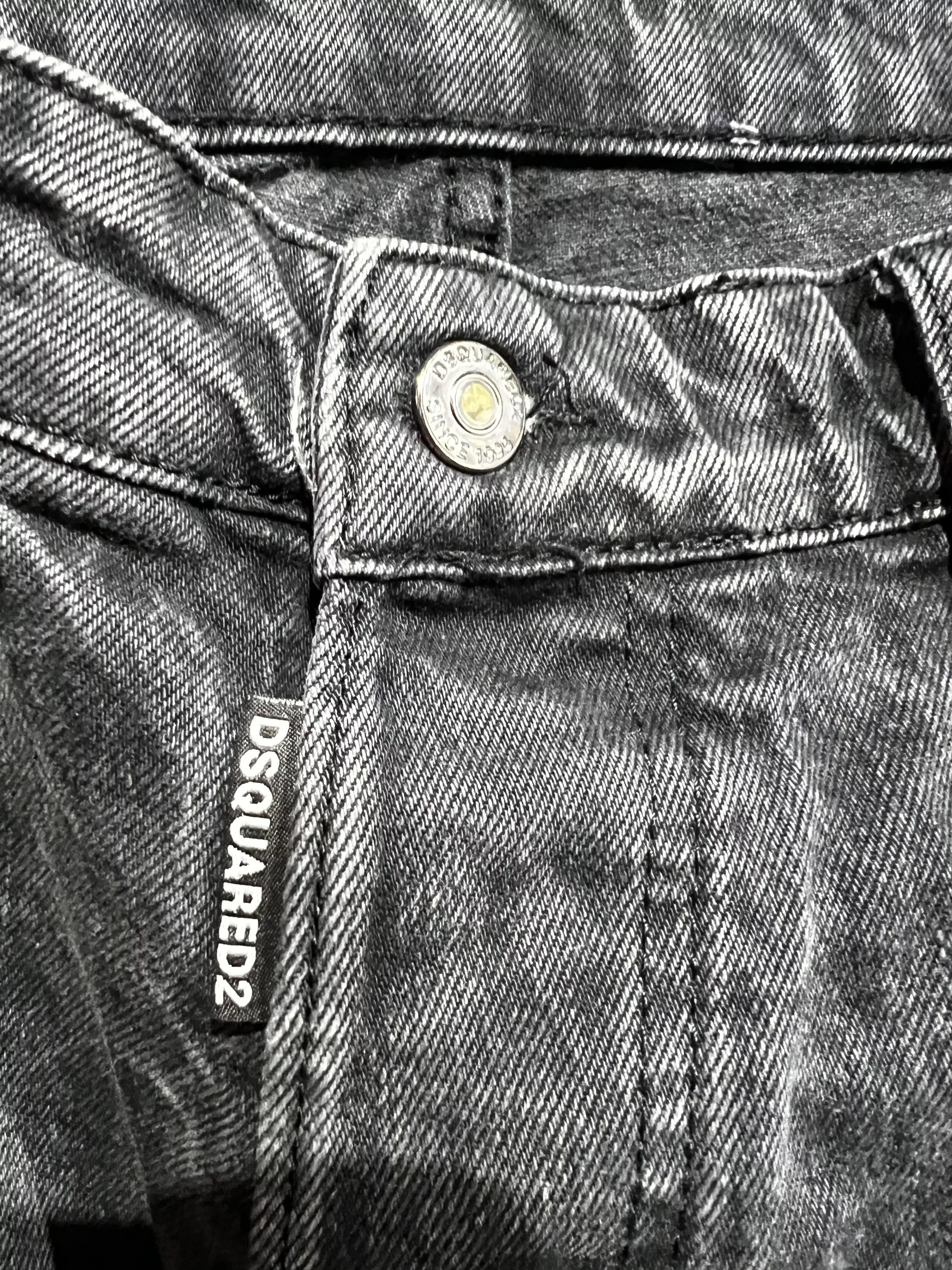 Dsquared2 Denim Jeans size 50 Distressed Gray
