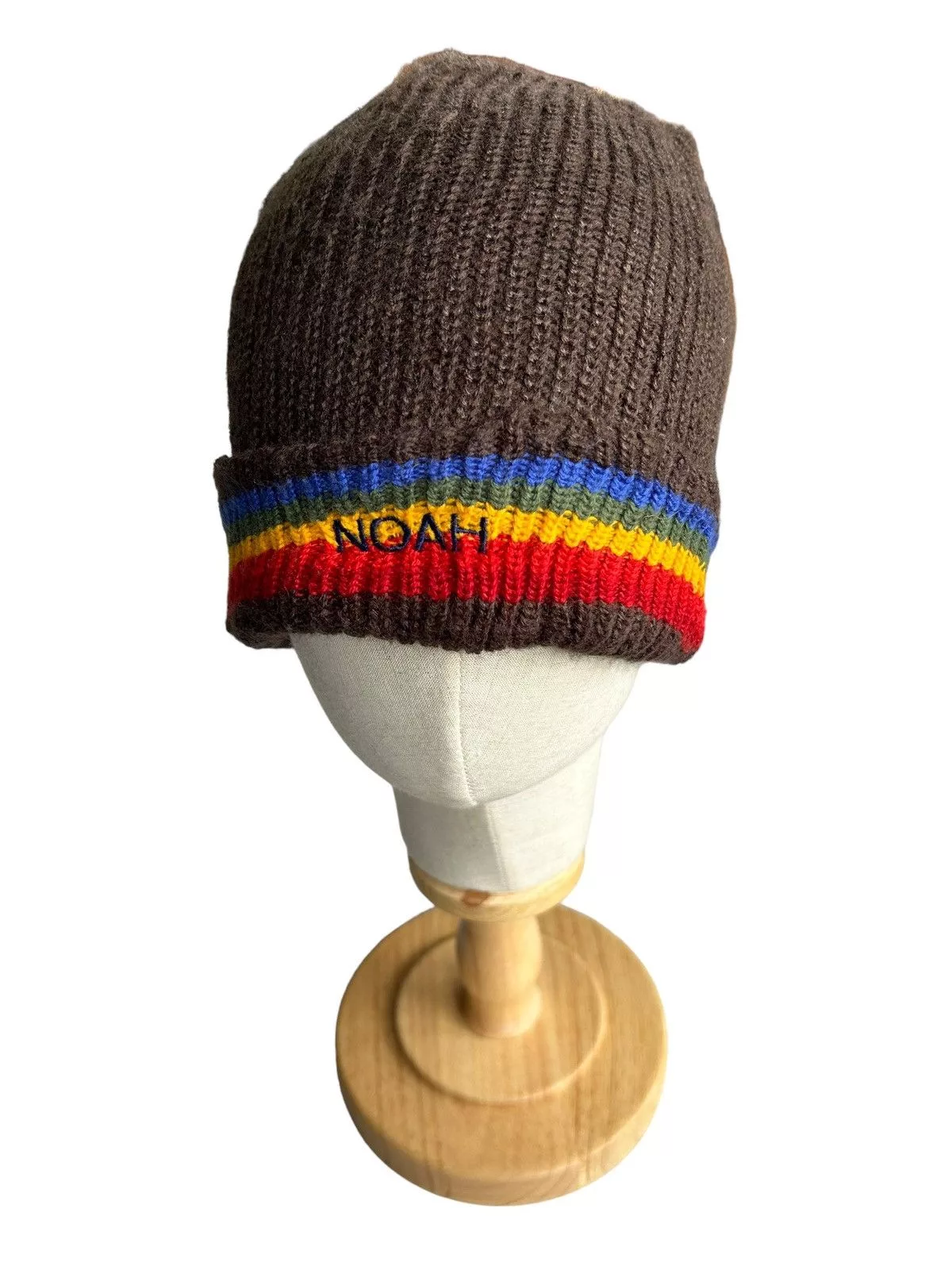 Noah Hats NOAH Multicolour Beanie Hats Brown