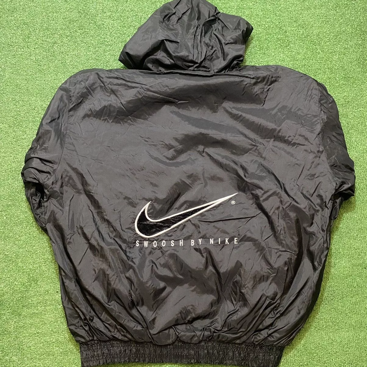 Nike Light Jackets Nike × Vintage Vintage Nike Jacket Black