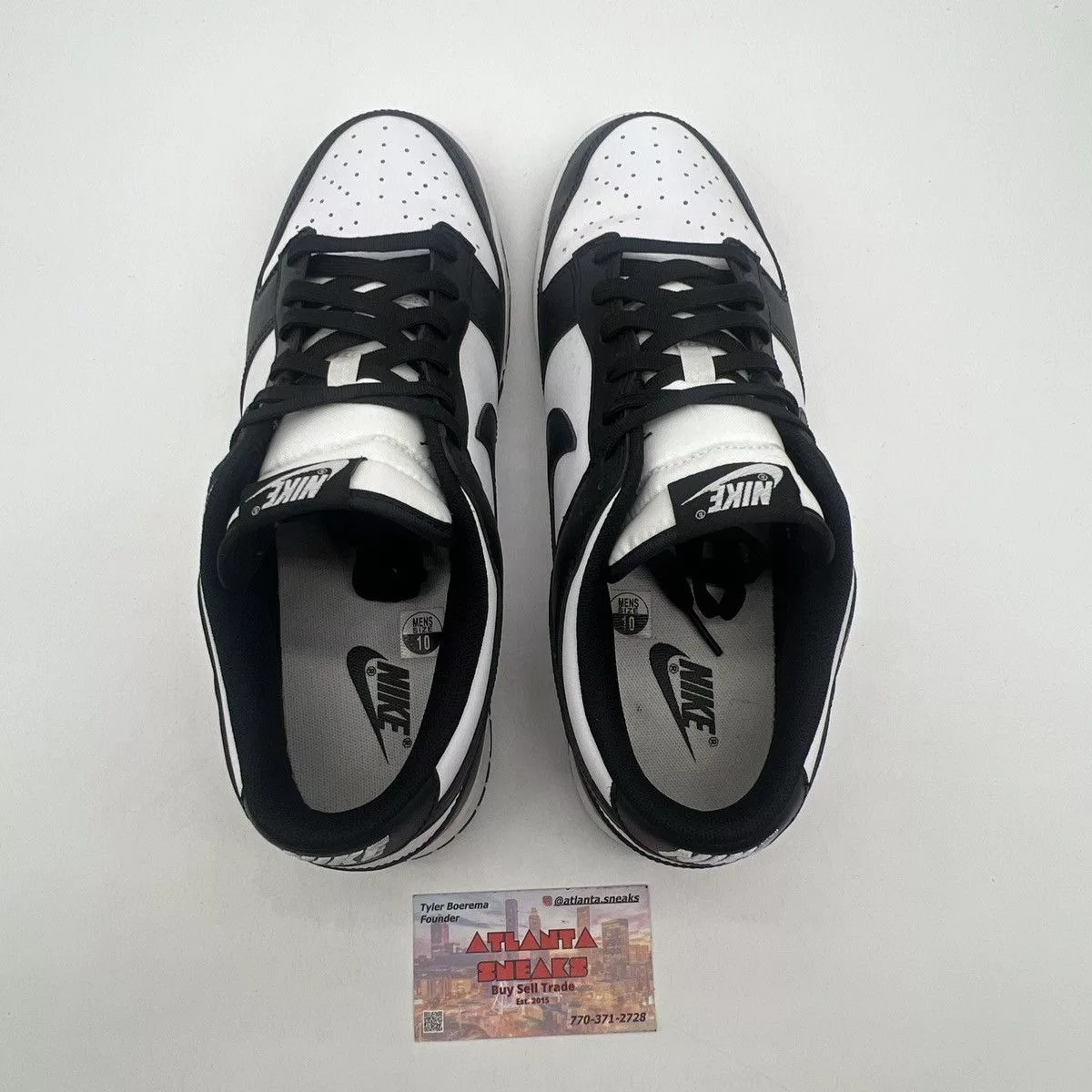Nike Low Top Sneakers Nike dunk low black white