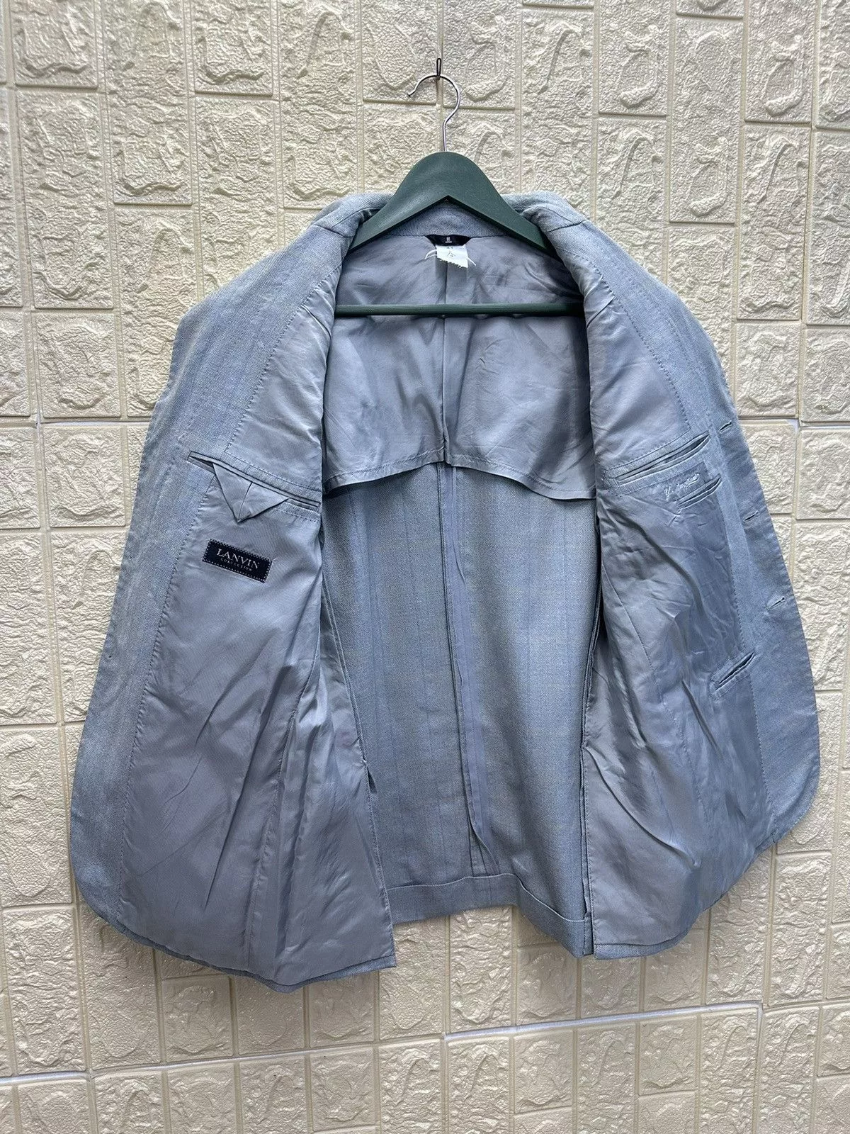 Designer Blazers Designer × Lanvin Lanvin Collection Blazer Jacket MJ95 Blue
