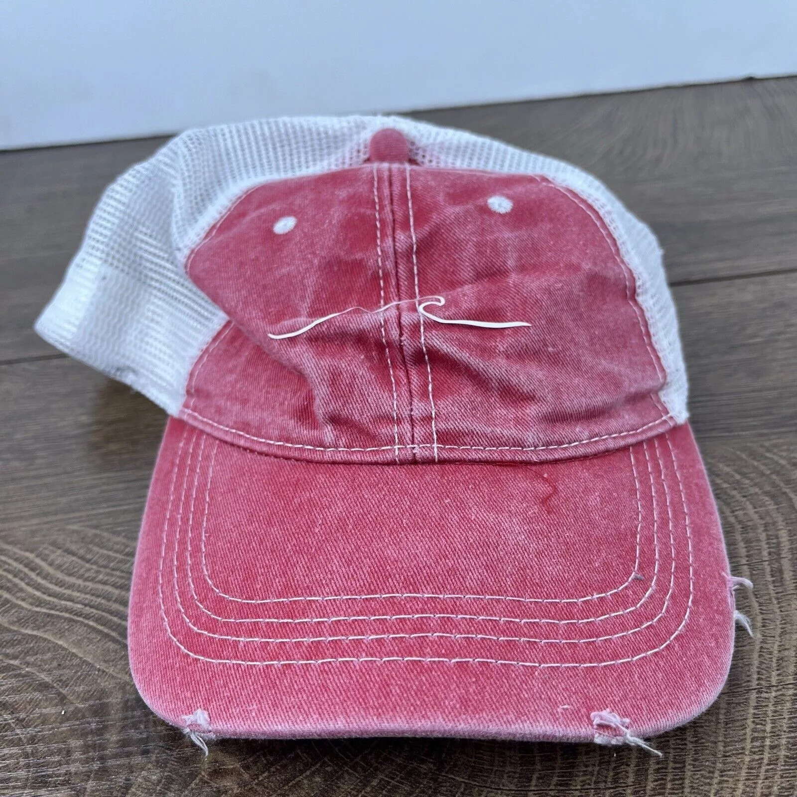 Other Hats Other Waves Hat Red Adjustable Hat Red Adult Size Hat