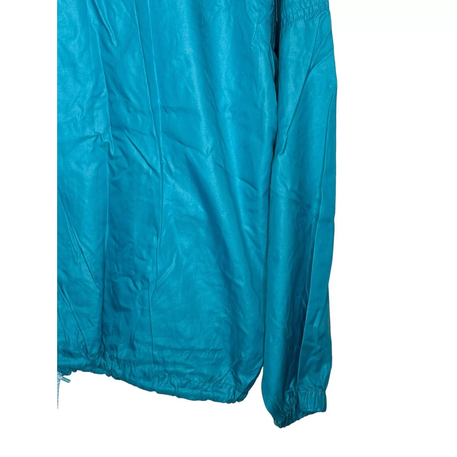 Izod Light Jackets Izod Lacoste Men's Jacket Vintage Hooded Windbreaker Medium Blue