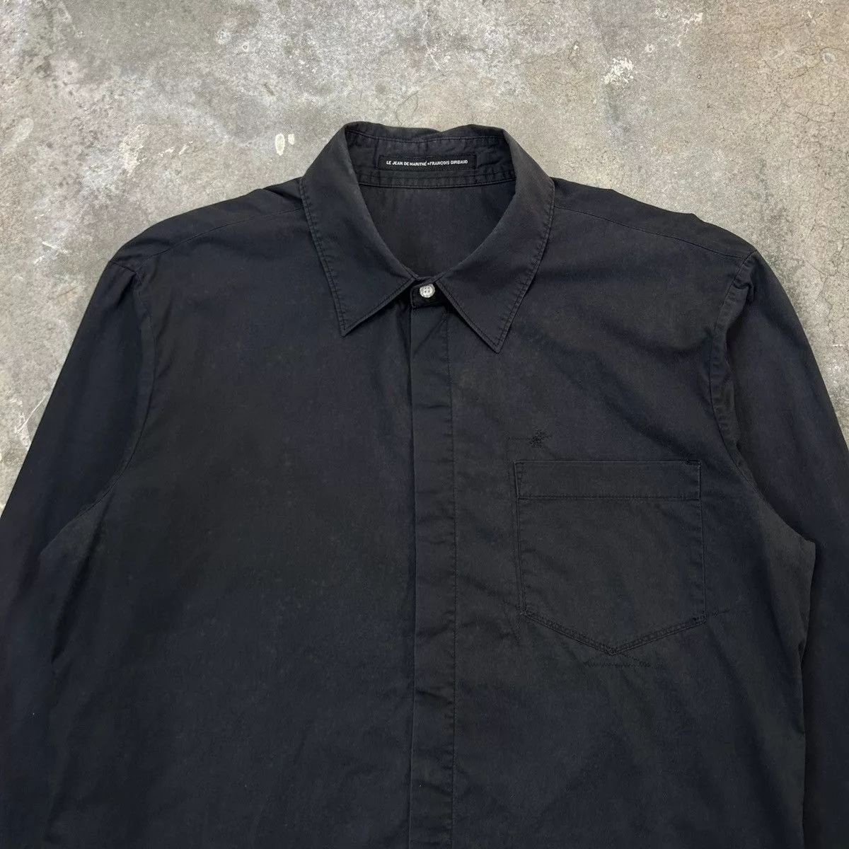 Marithe + Francois Girbaud Shirts Button Ups Marithe + Francois Girbaud Le Jean De Marithé + François Girbaud Black