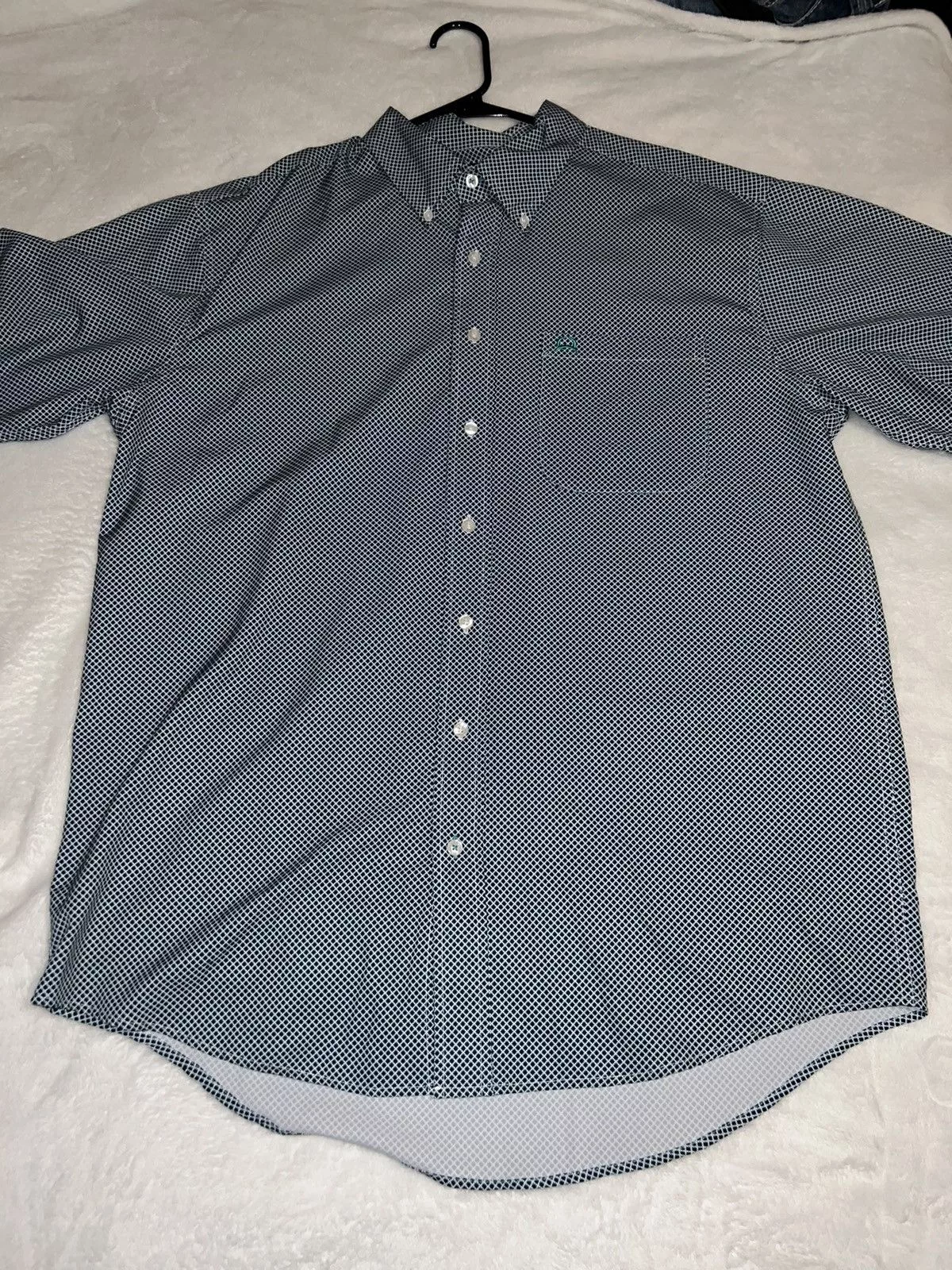 CINCH Short Sleeve T Shirts Men’s cinch short sleeve button up Blue