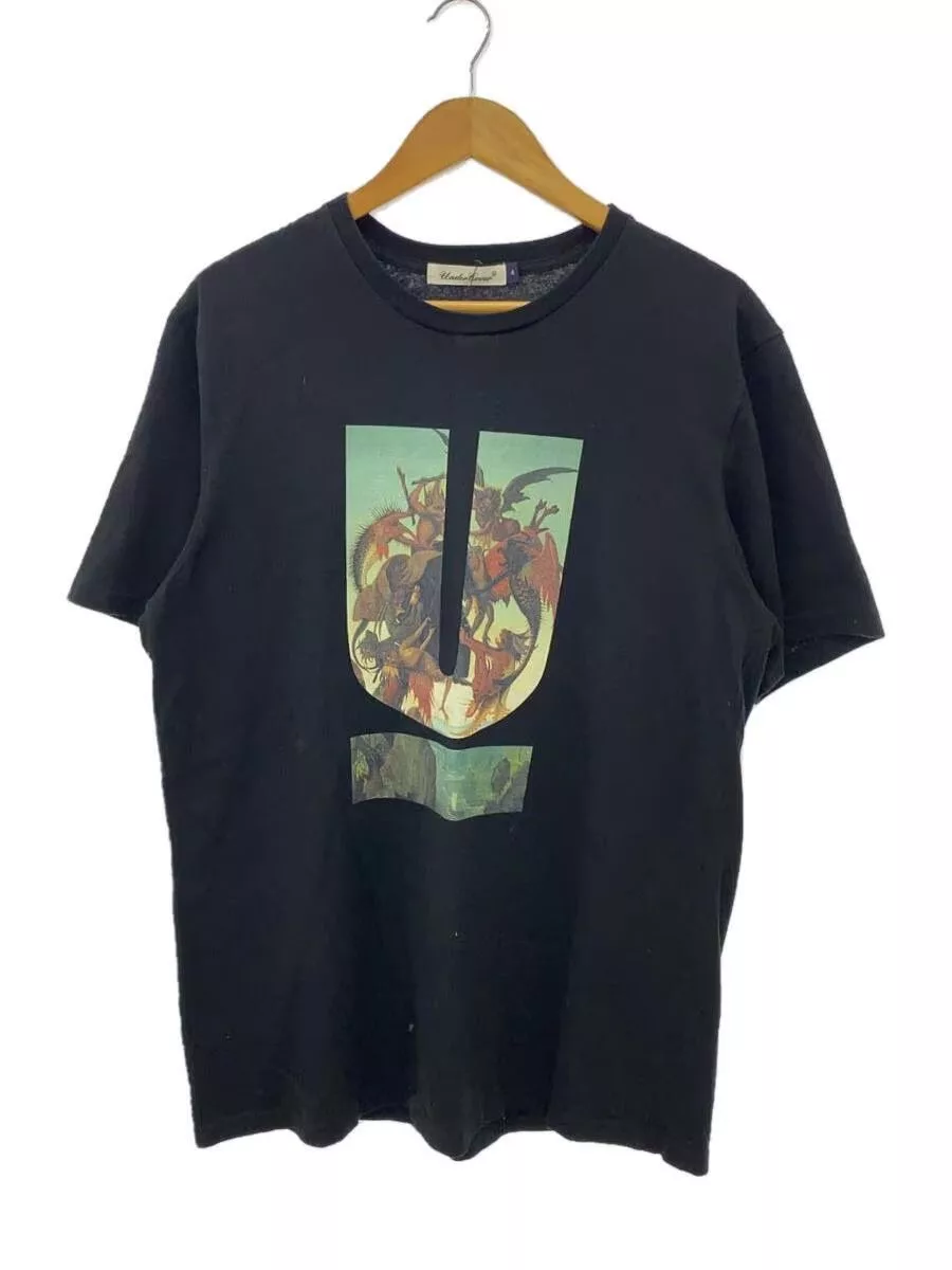 Undercover Short Sleeve T Shirts Undercover Art Print Tee Black
