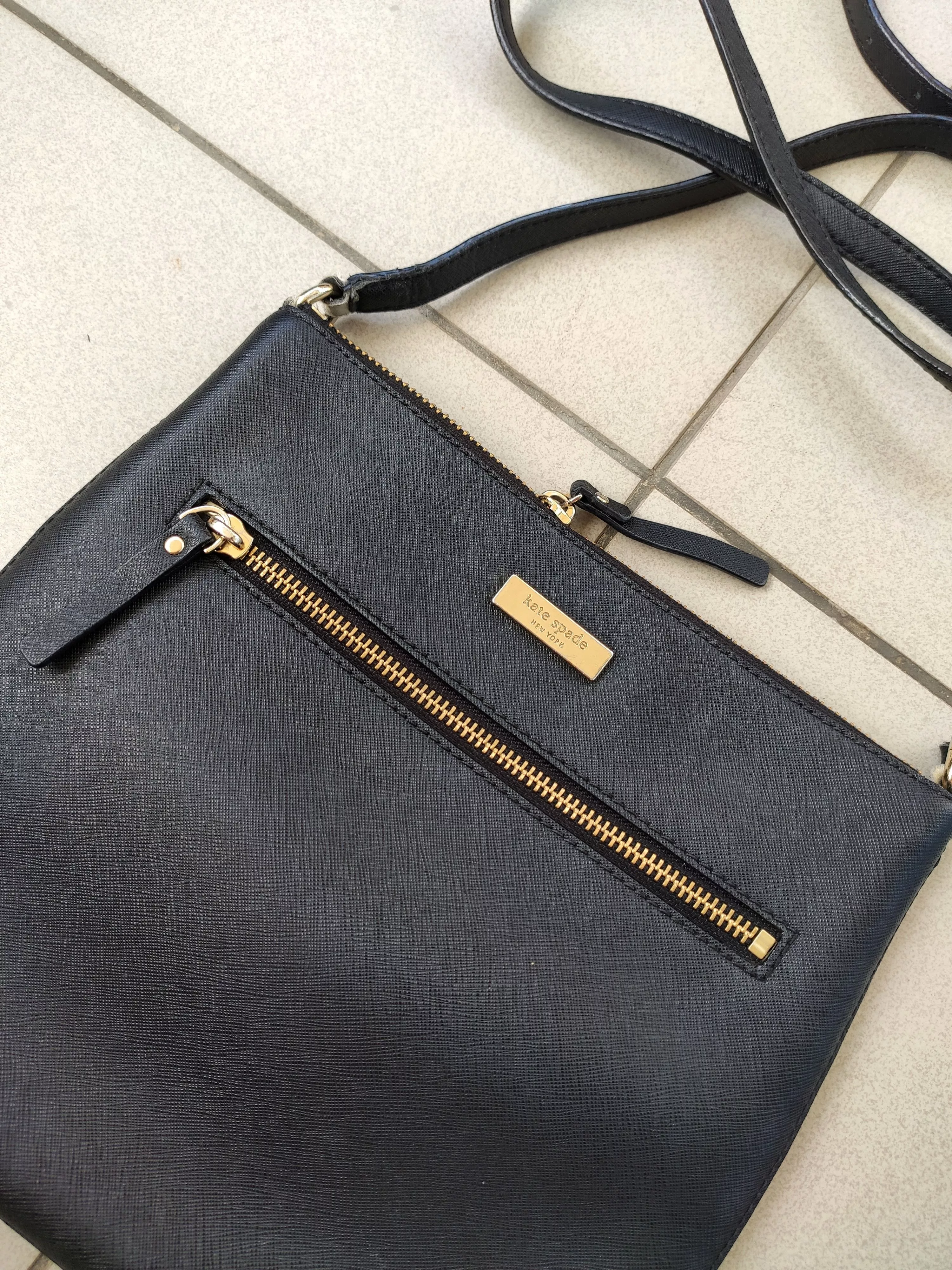 Designer Mini Bags Designer × Kate Spade Kate Spade classic leather bag Black