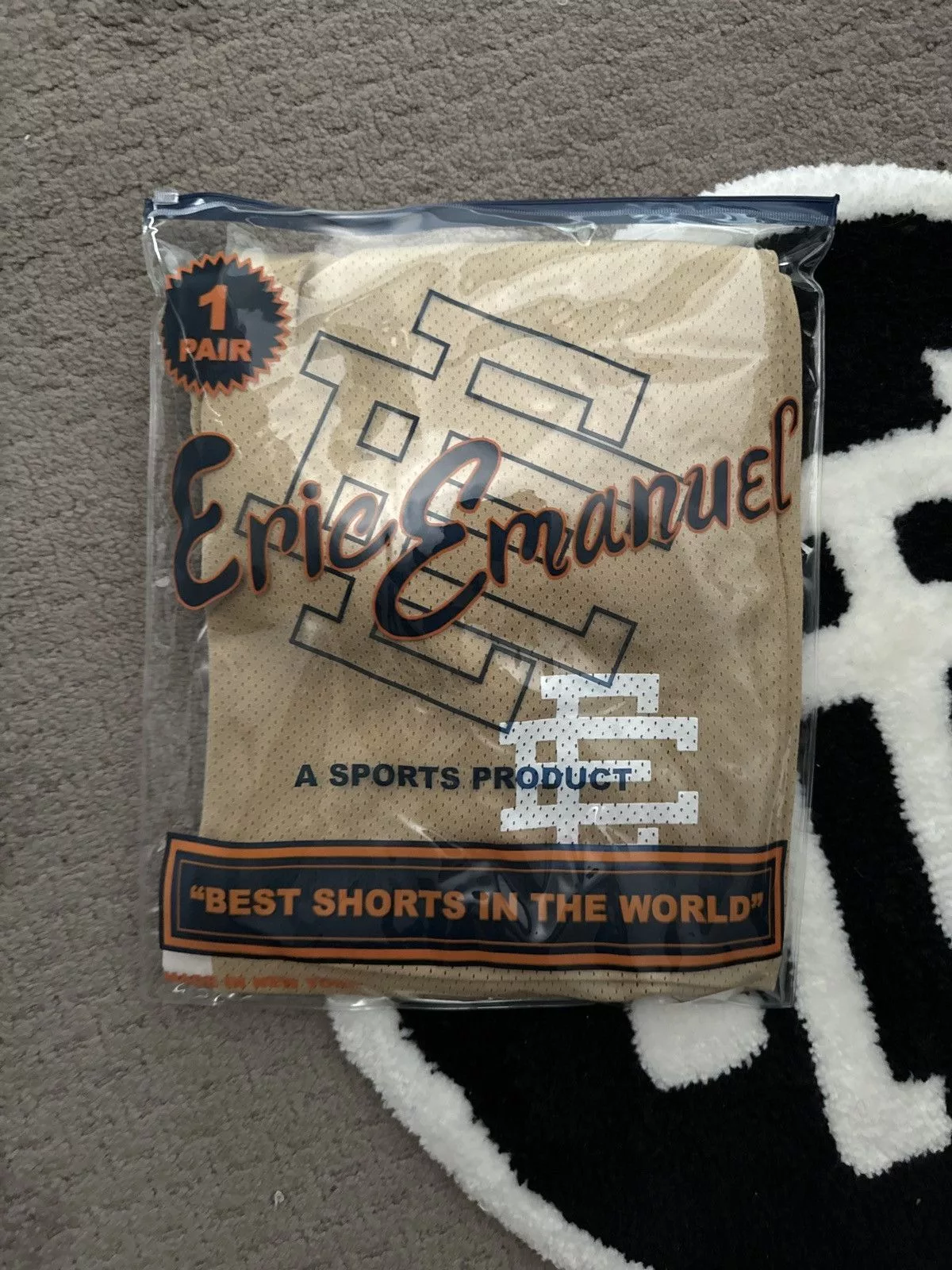 Eric Emanuel Shorts Eric Emanuel ‘Vegas Gold’ Basic Short Yellow