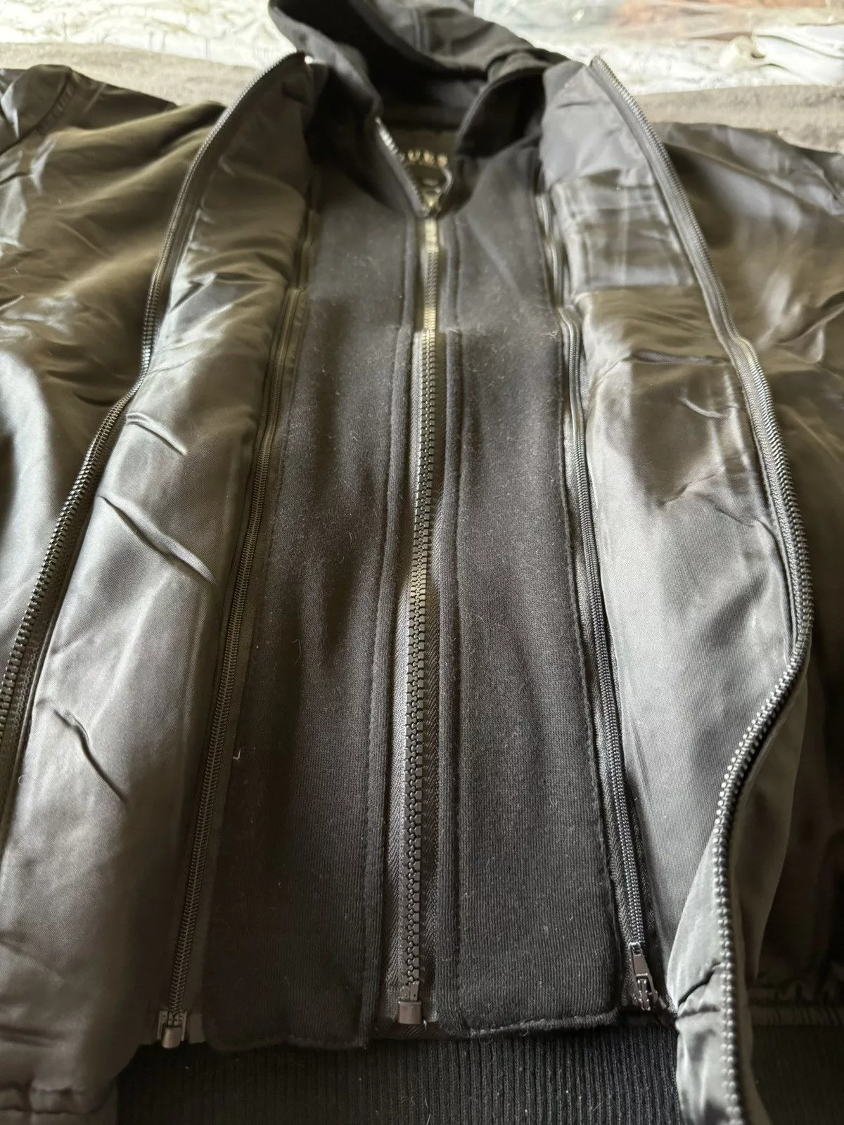 Guess Bombers Guess Bomber Jacket Black