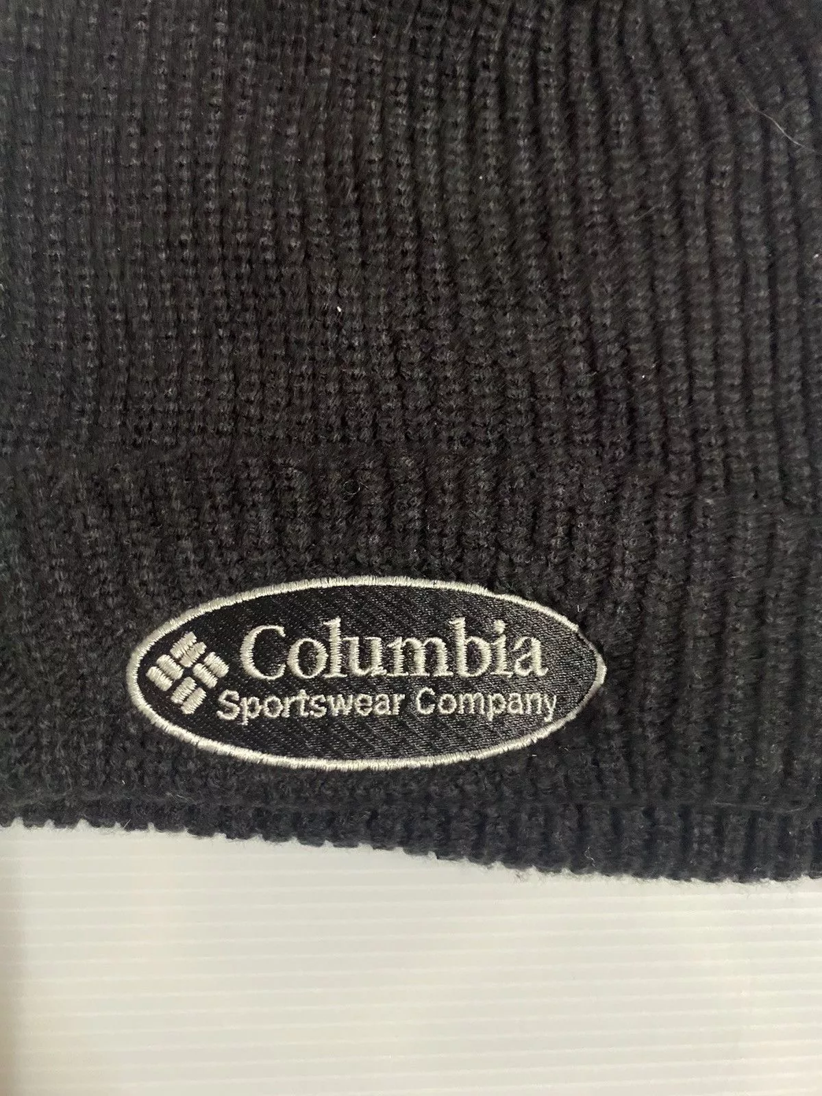 Columbia Hats Columbia Embroidery Beanie Hat Black