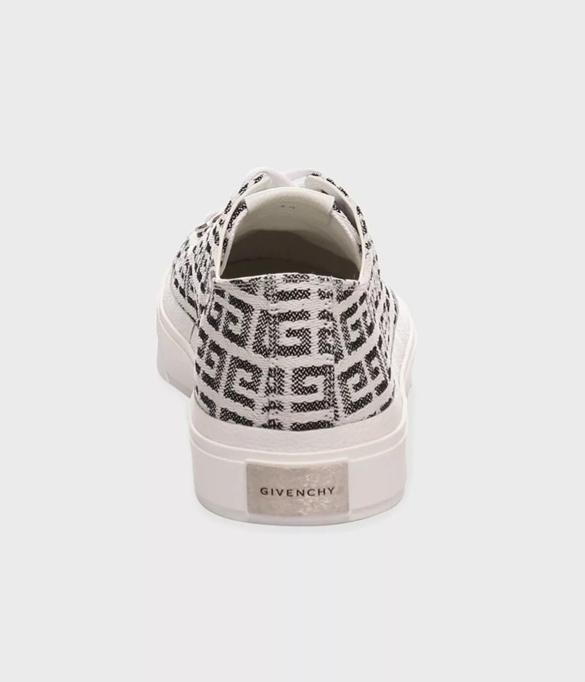 Givenchy Low Top Sneakers Givenchy Men's City Allover Logo Canvas Low-Top Sneakers Black