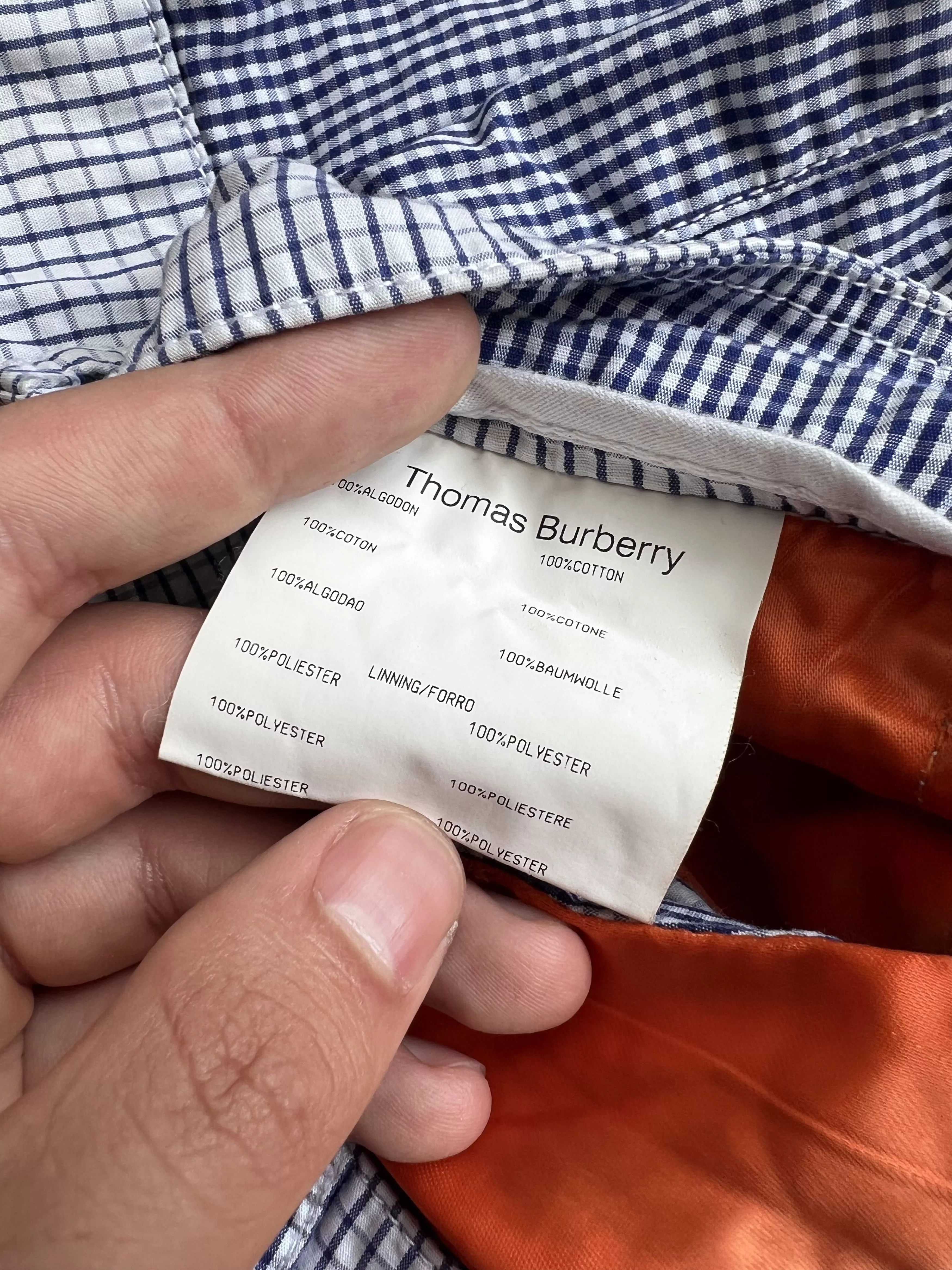 Thomas Burberry Shorts / 44 Multi