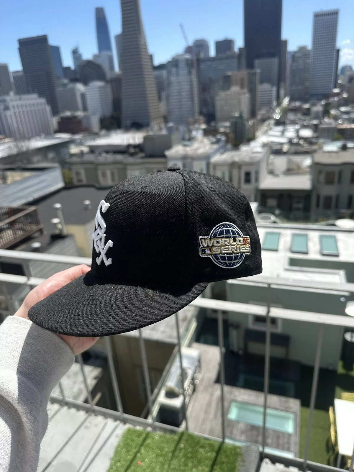 New Era Hats New Era Chicago White Sox Fitted Black