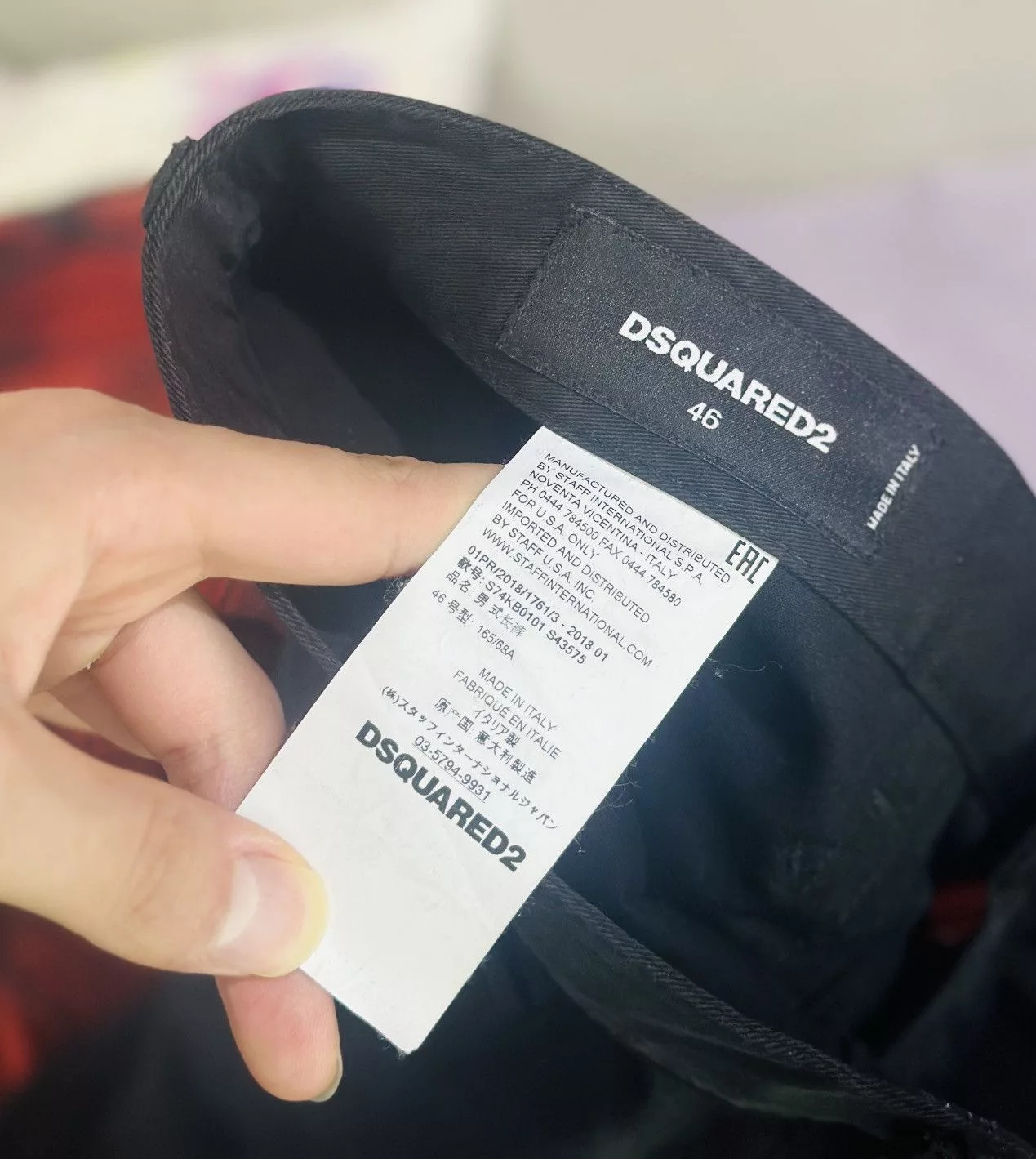 Dsquared2 Casual Pants DSQUARED2 Cargo Pants Black