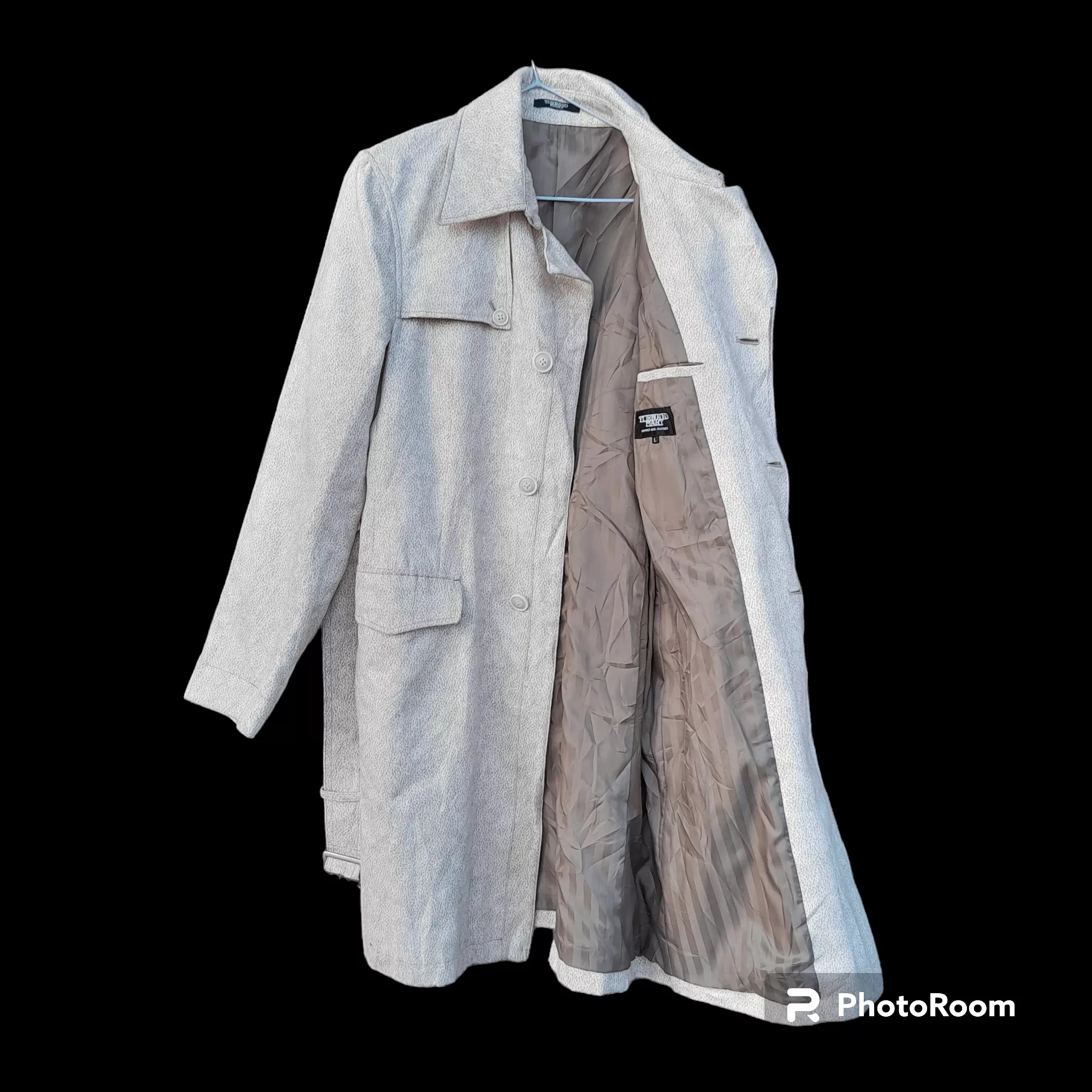 Tornado Mart Light Jackets ❗FINAL DROP❗TORNADO MART POLYSTER TRENCH COAT UNISEX Multi Avant-Garde